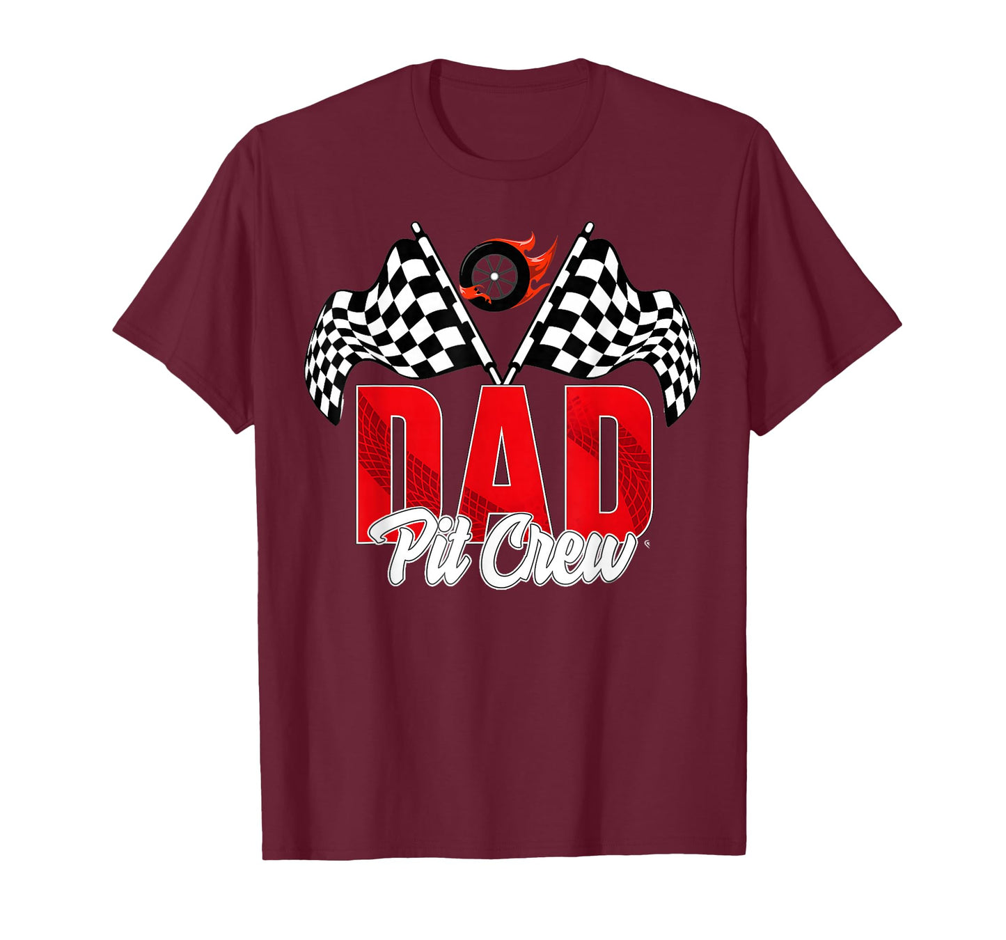 Race Car Birthday Party Racing Family Dad Pit Crew T-Shirt