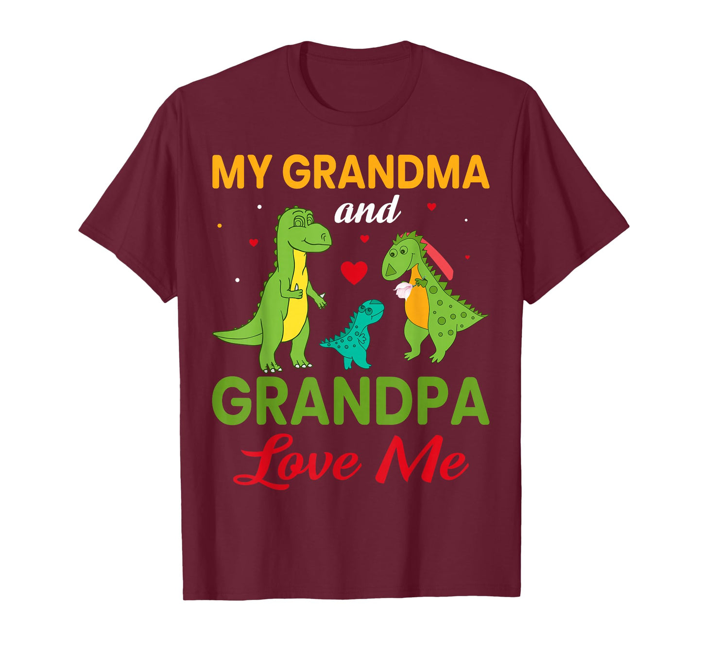 My Grandma And Grandpa Love Me T-Shirt