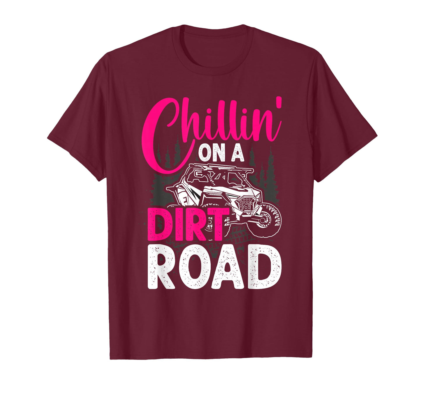 UTV Girls Chillin On Dirt Road SXS Side By Side Funny T-Shirt