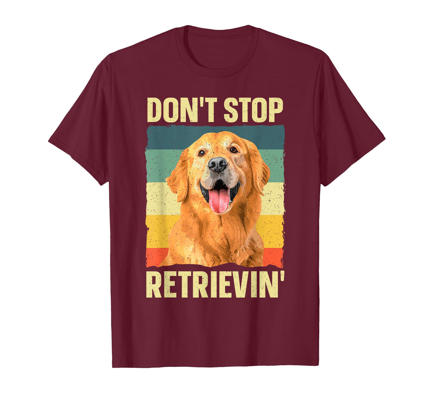 Golden Retriever Design For Men Women Golden Retriever Lover T-Shirt