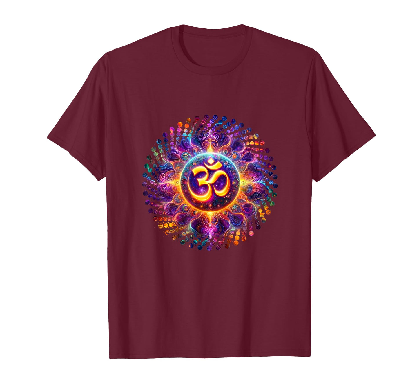 Om Ohm Aum Symbol Spiritual Yoga T-Shirt