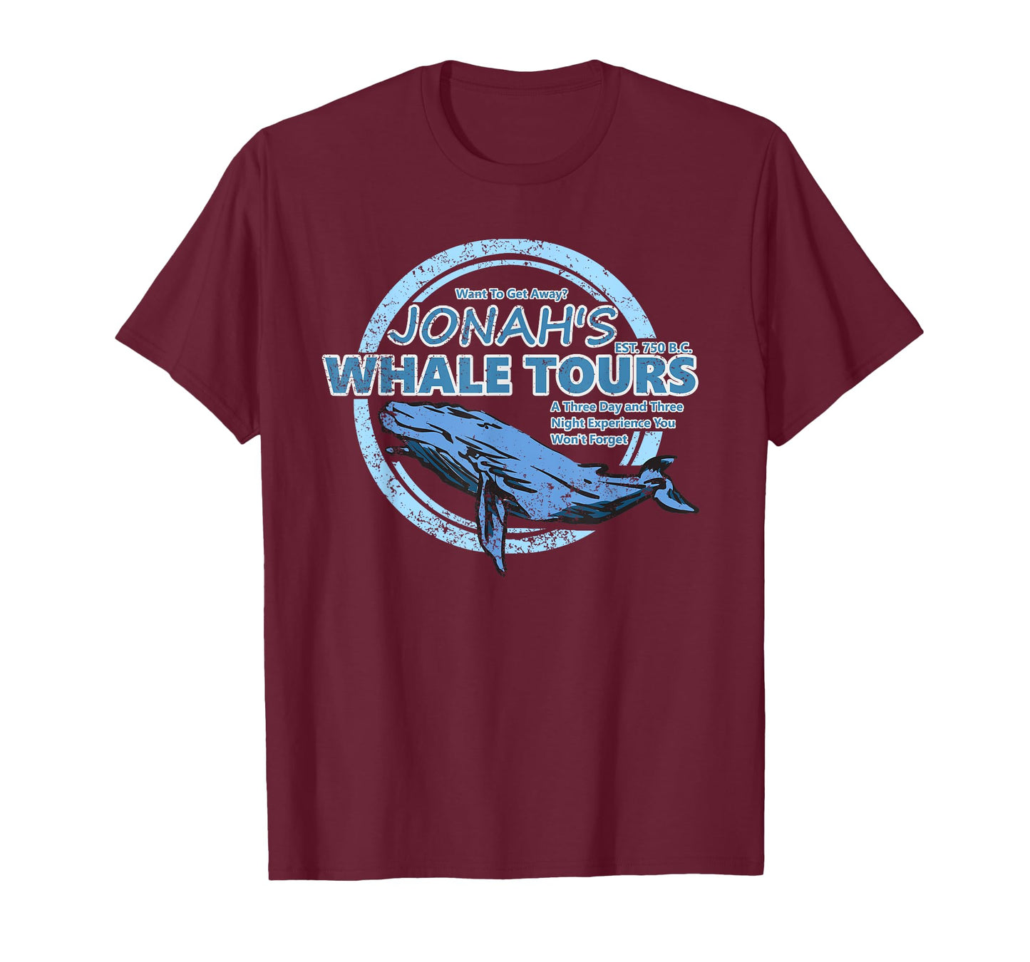 Cute Jonah and The Whale Bible Story Gift T-Shirt