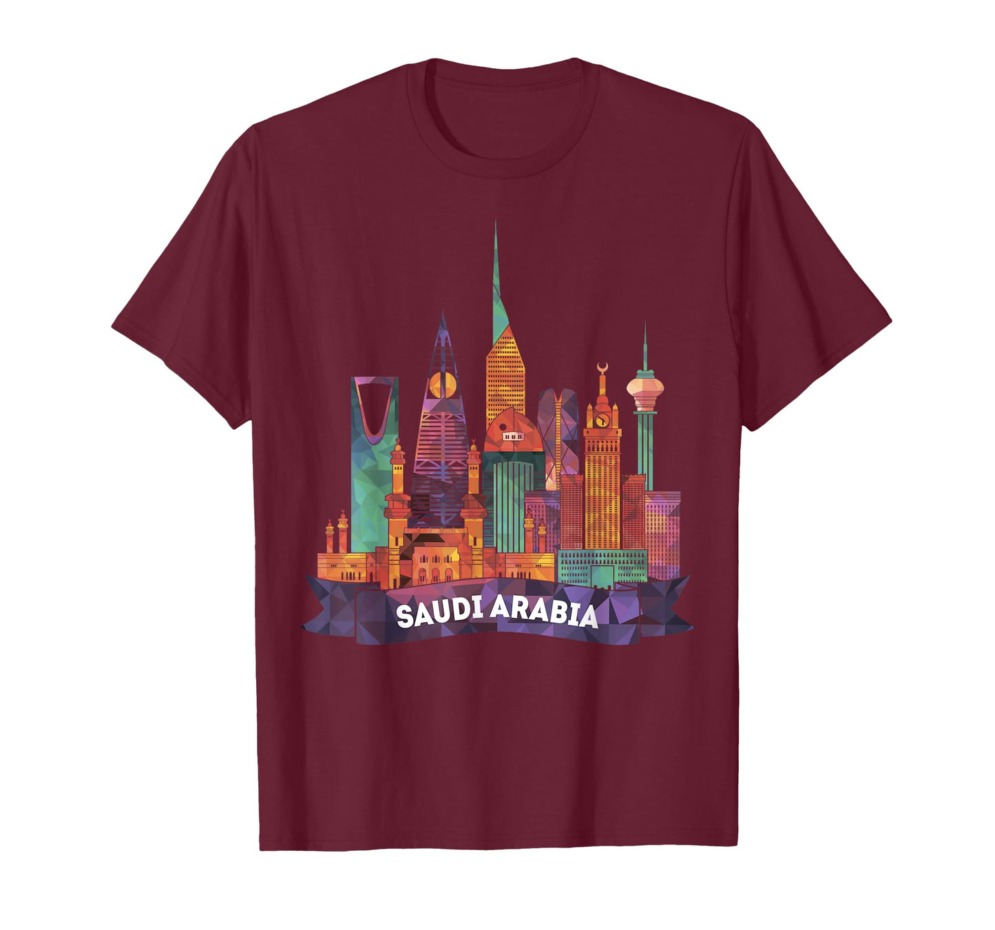 Travel Saudi Arabia Riyadh Jeddah Makkah Madinah Vacation T-Shirt
