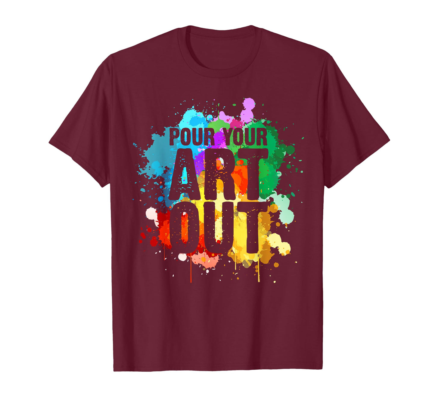 Cool Artist Art For Men Women Paint Painter Artist Painting T-Shirt