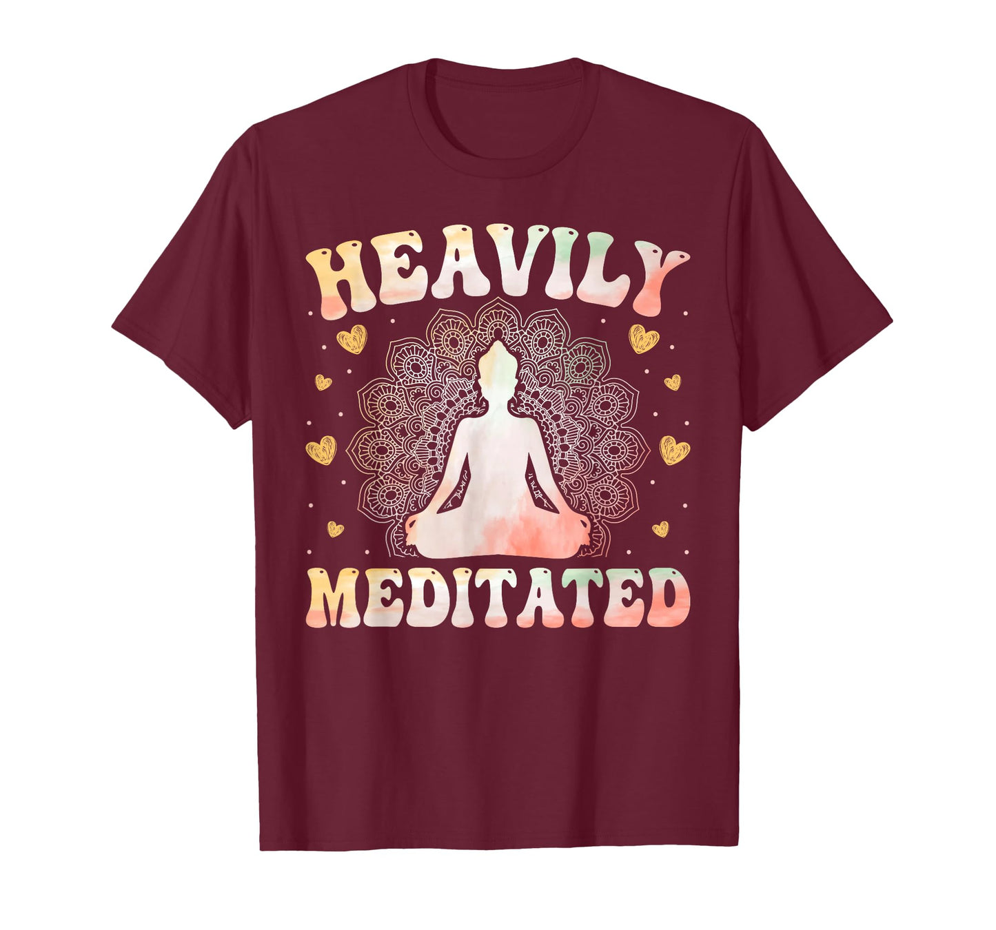 Yoga Meditation Yogi - Heavily Meditated Zen Yoga Lover T-Shirt