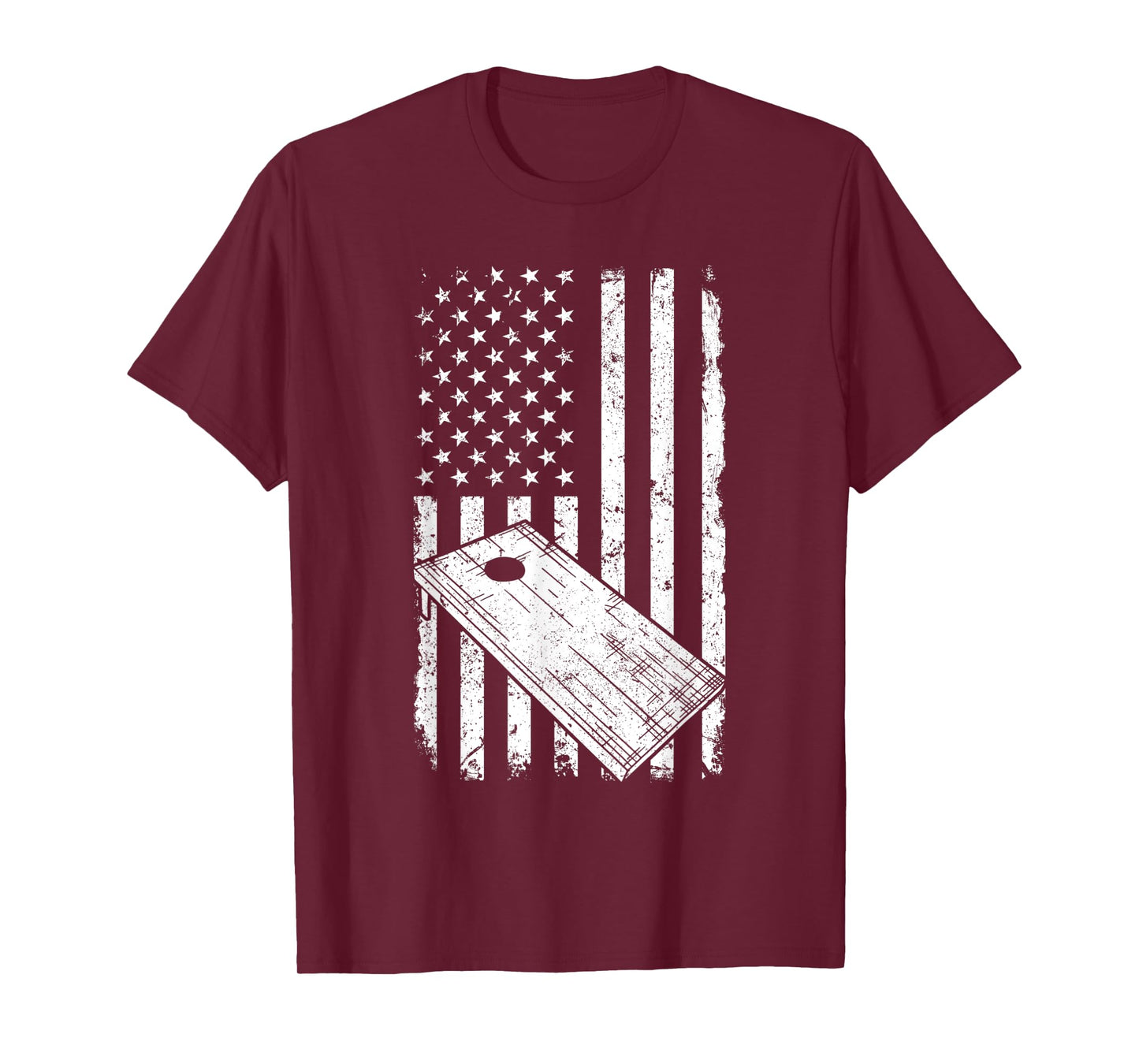 Cornhole American Flag Cornholer T-Shirt