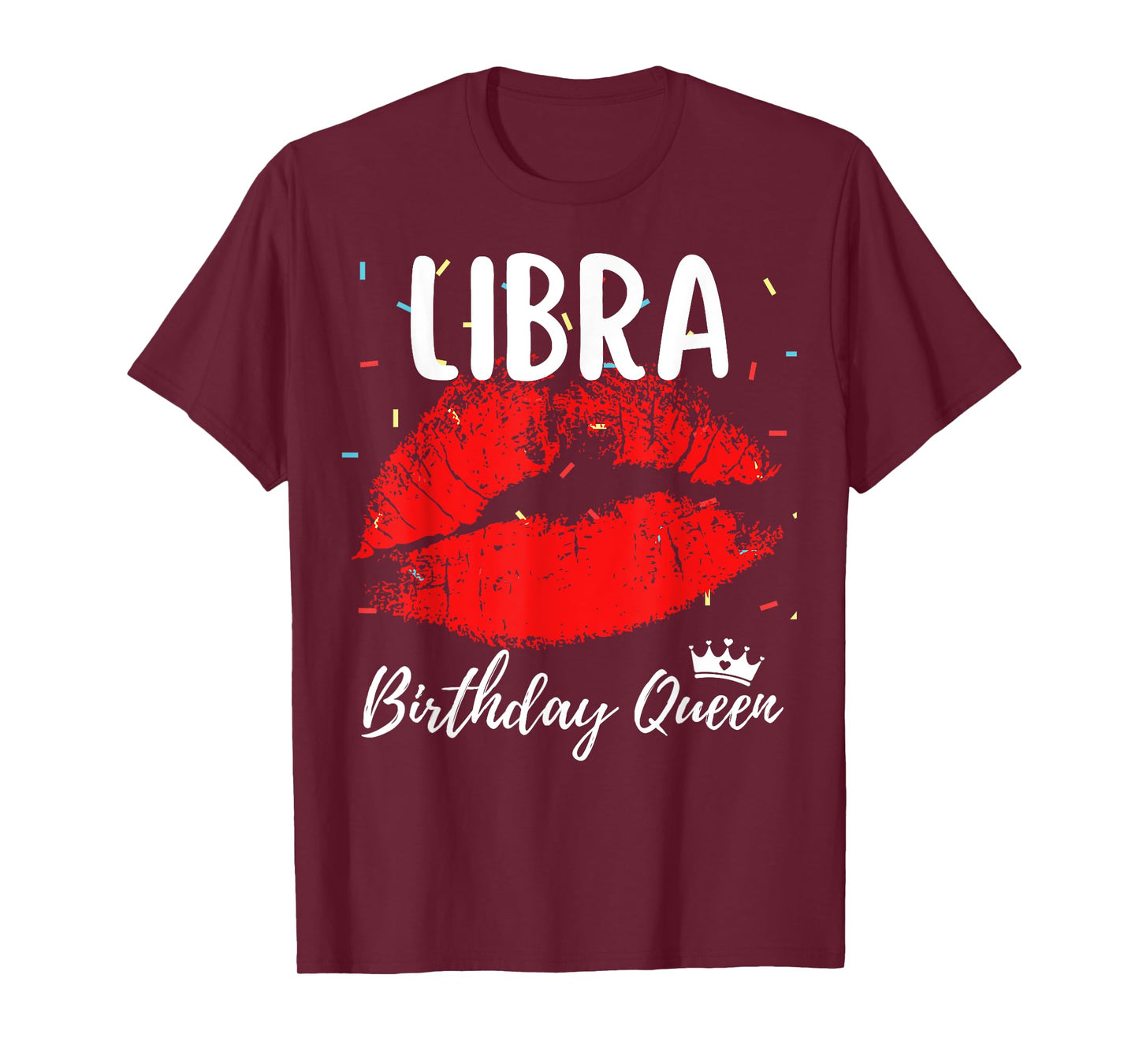 Libra Birthday Queen Libra Zodiac Sign September October T-Shirt