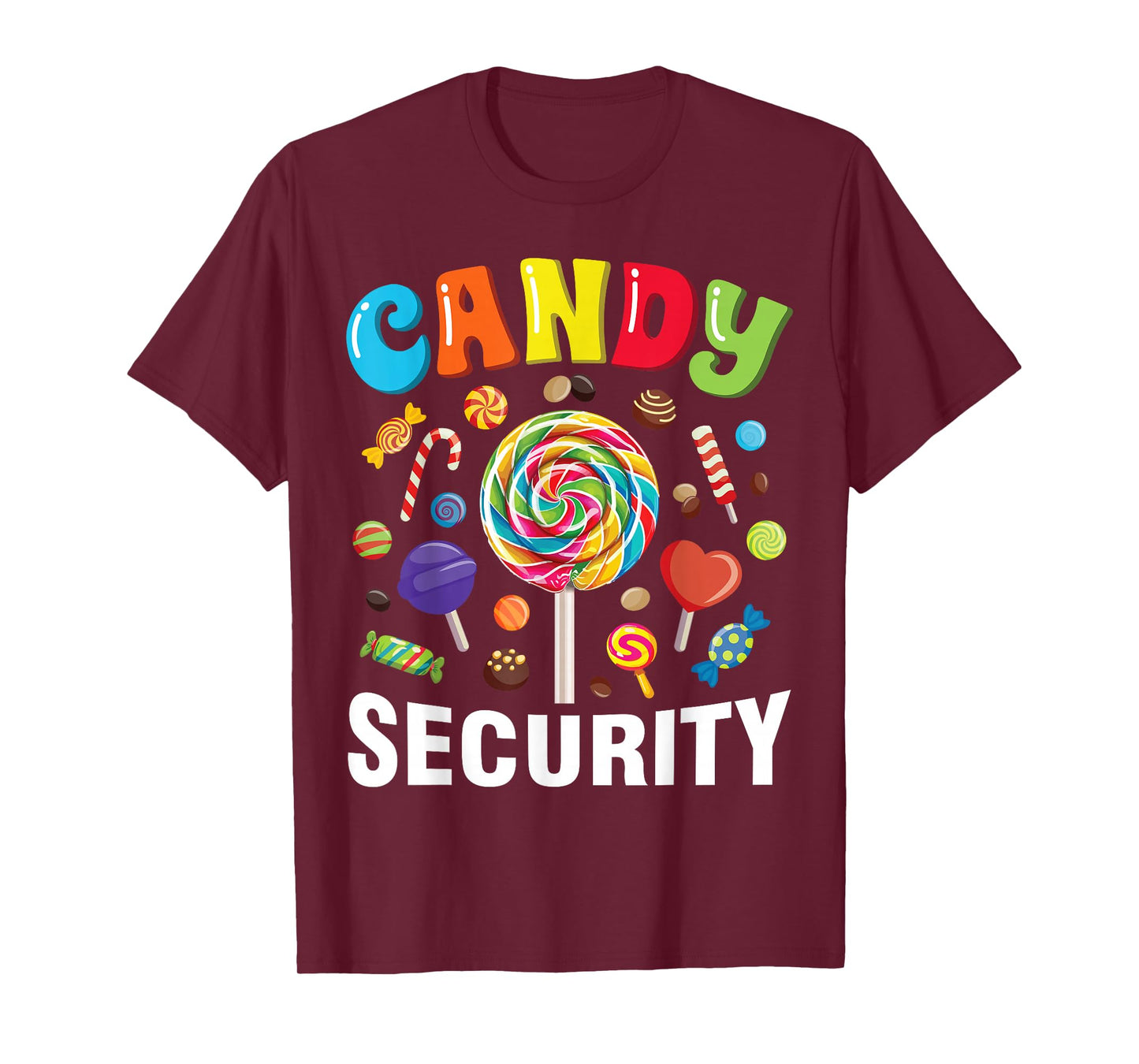 Candy Security Funny Halloween Costume T-Shirt