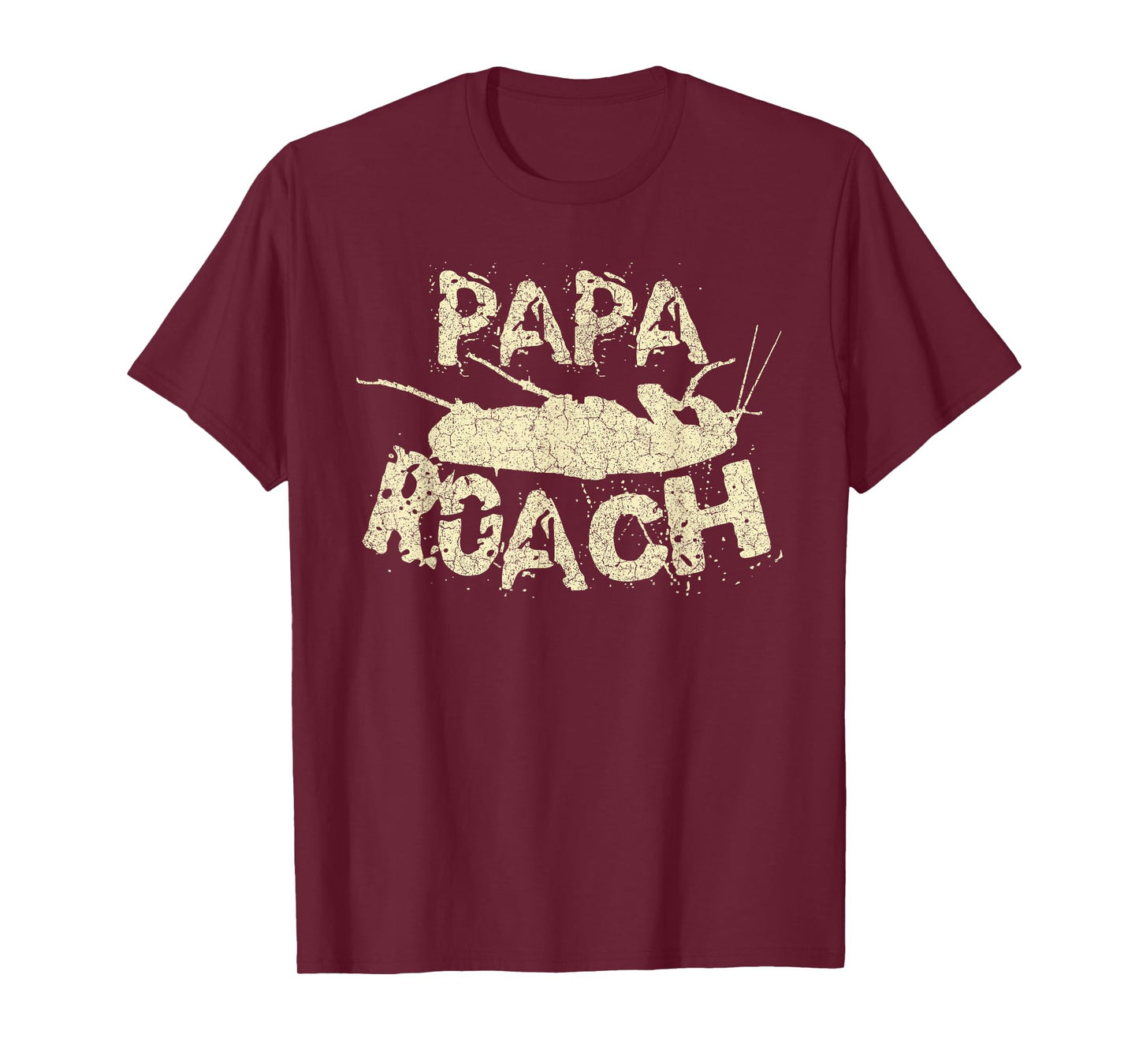 Papa Roach Cockroach Animal Funny Father T-Shirt