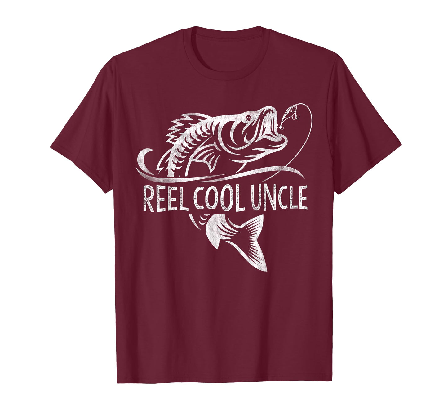 Reel Cool Uncle Fishing Gifts Uncle Father's Day T-Shirt