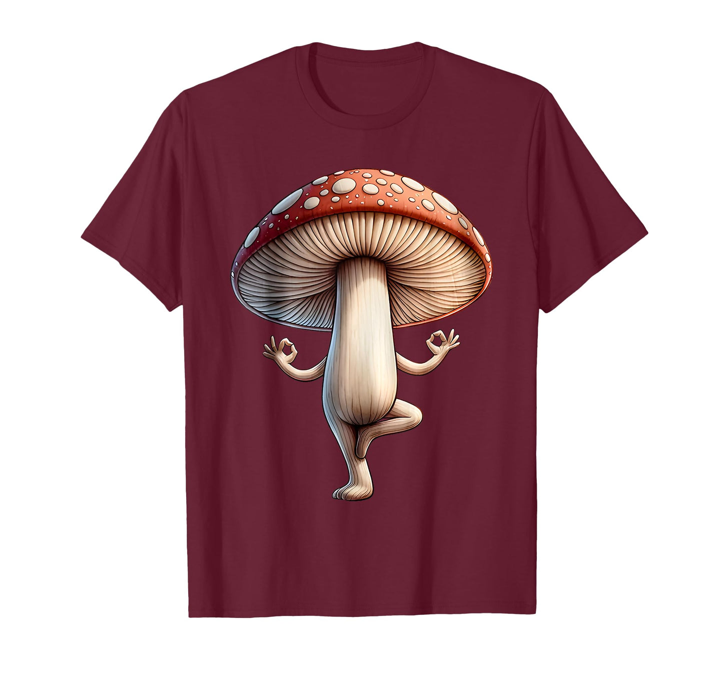 yoga mushroom T-Shirt