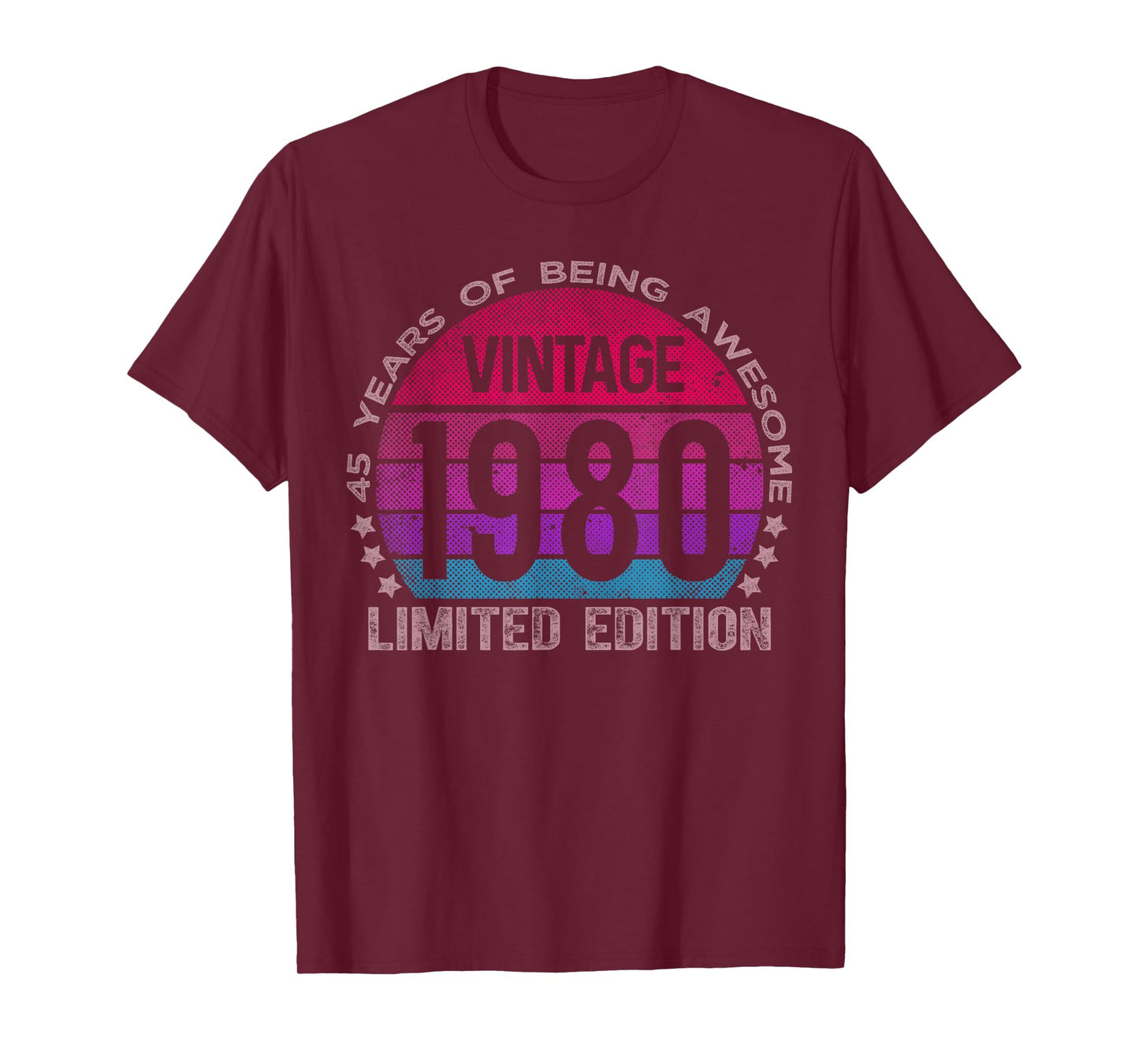 45 Year Old Gifts Limited Edition 45th Birthday Women T-Shirt