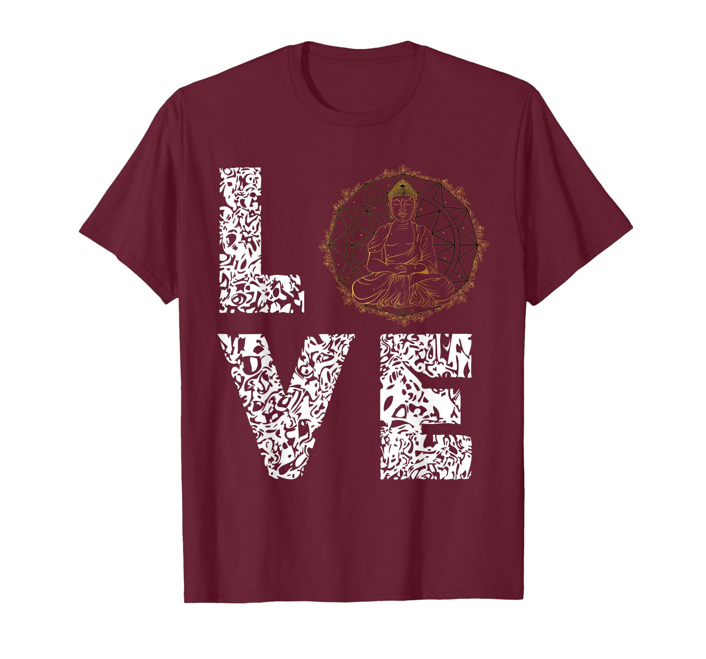 Buddha Love Buddhism Gautama Buddhist Festival Diwali Dhyana T-Shirt