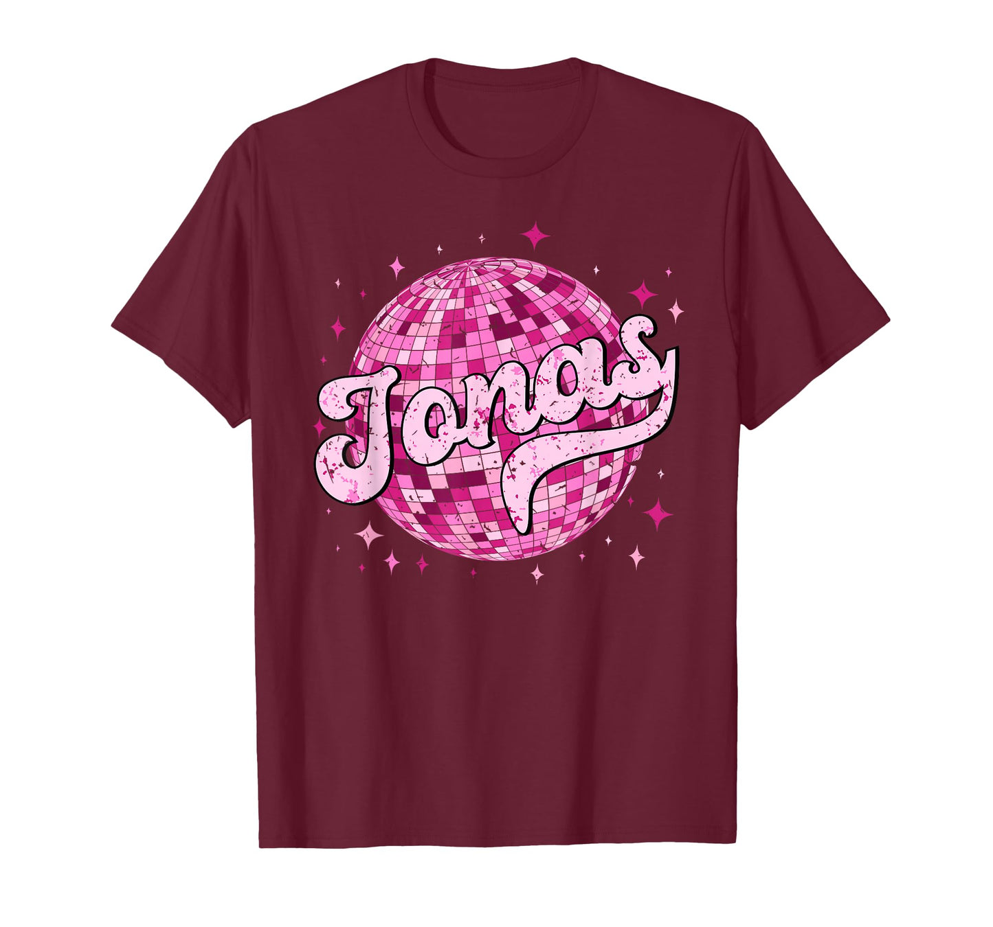 Retro Jonas First Name I Love Jonas 80's Vintage T-Shirt