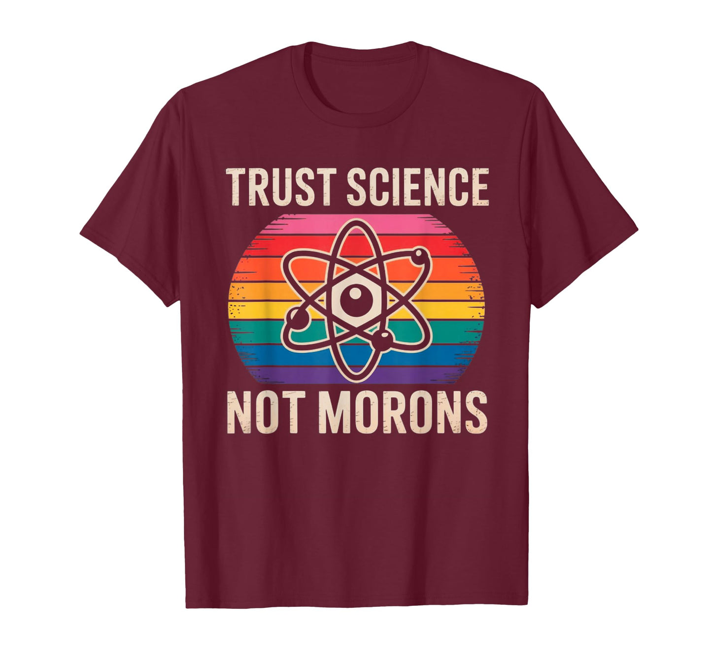 Vintage Trust Science Not Morons T-Shirt