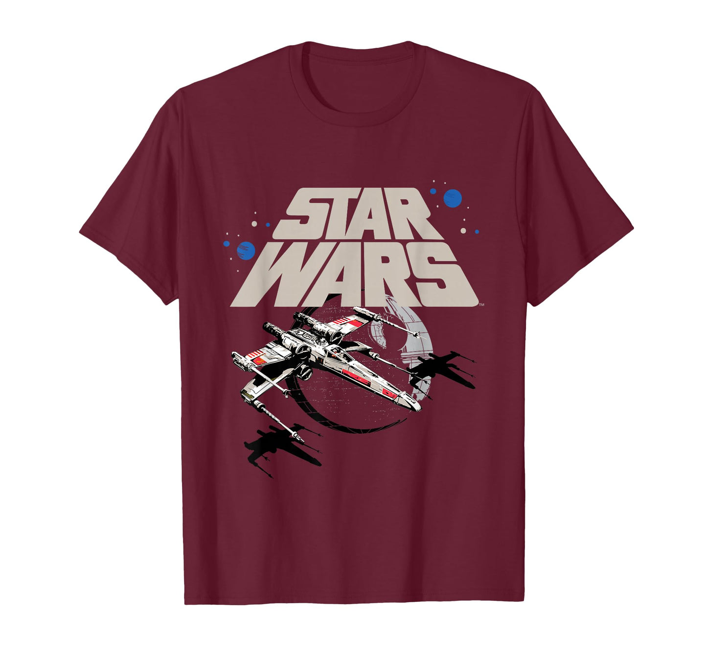 Star Wars Classic Death Star X-Wing Approach T-Shirt