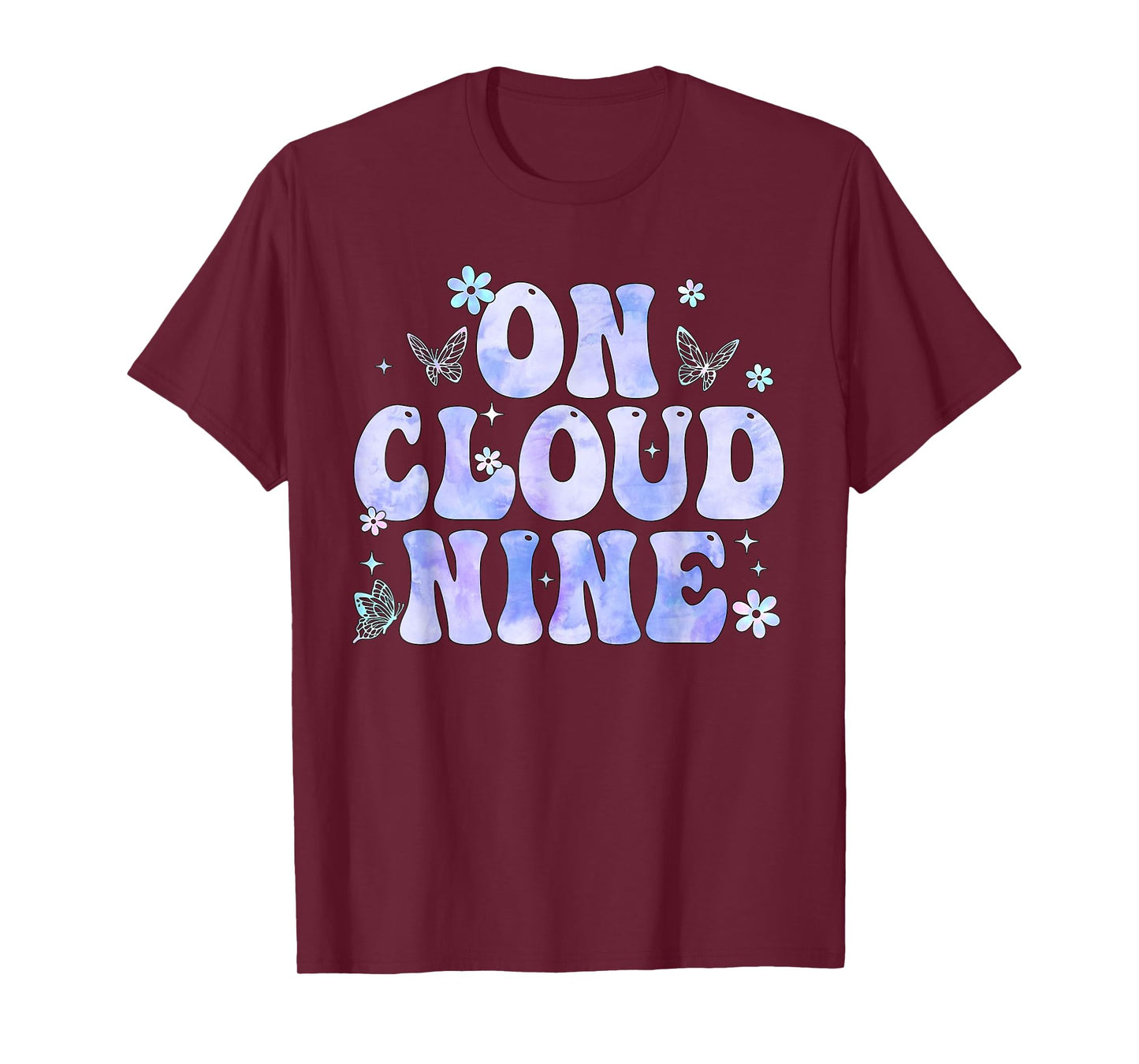 On Cloud Nine 9th Birthday 9 Years Old Birthday Girl T-Shirt