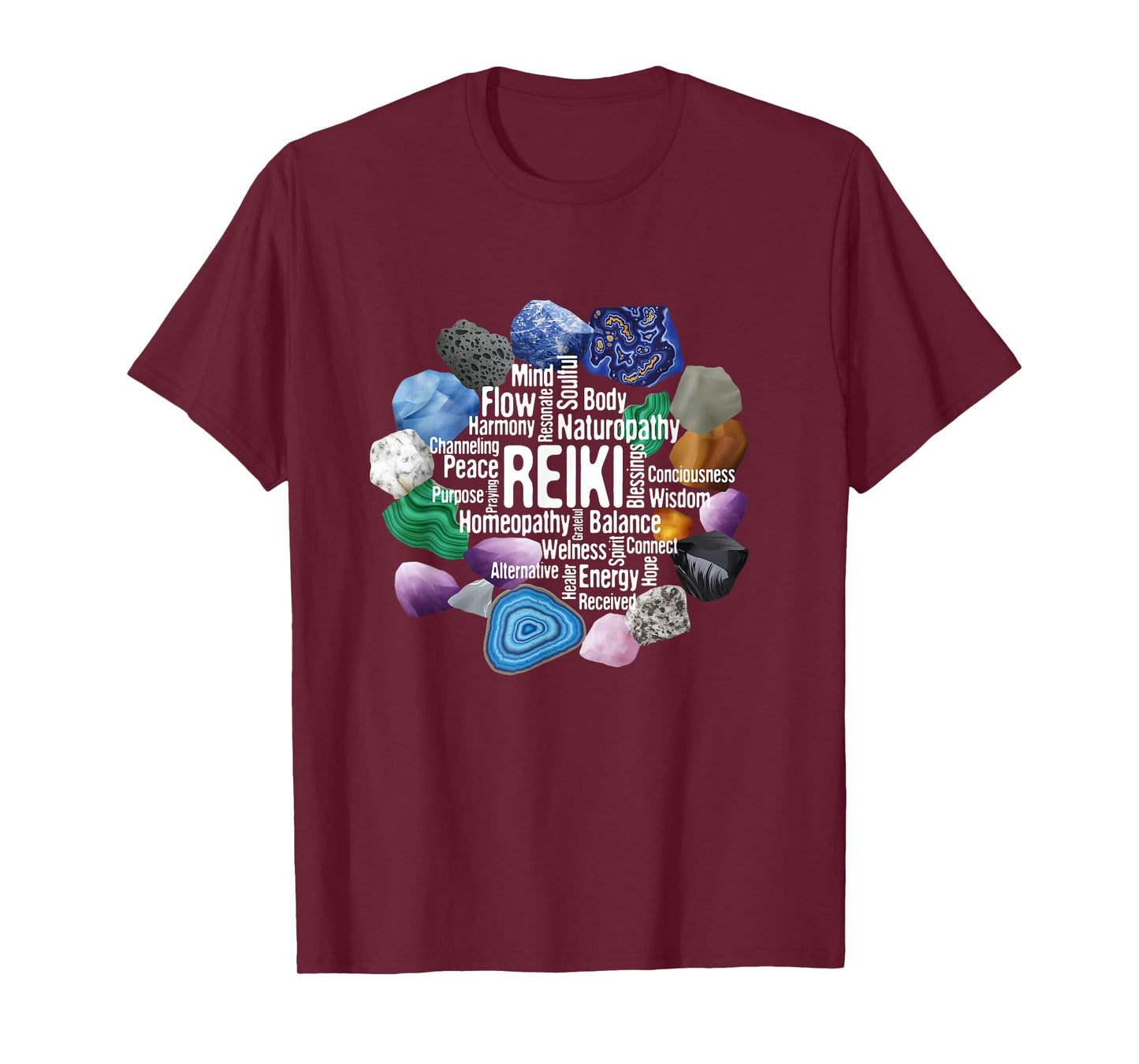 Reiki - Chakra Meditation Holistic Healer Peace Seeker T-Shirt
