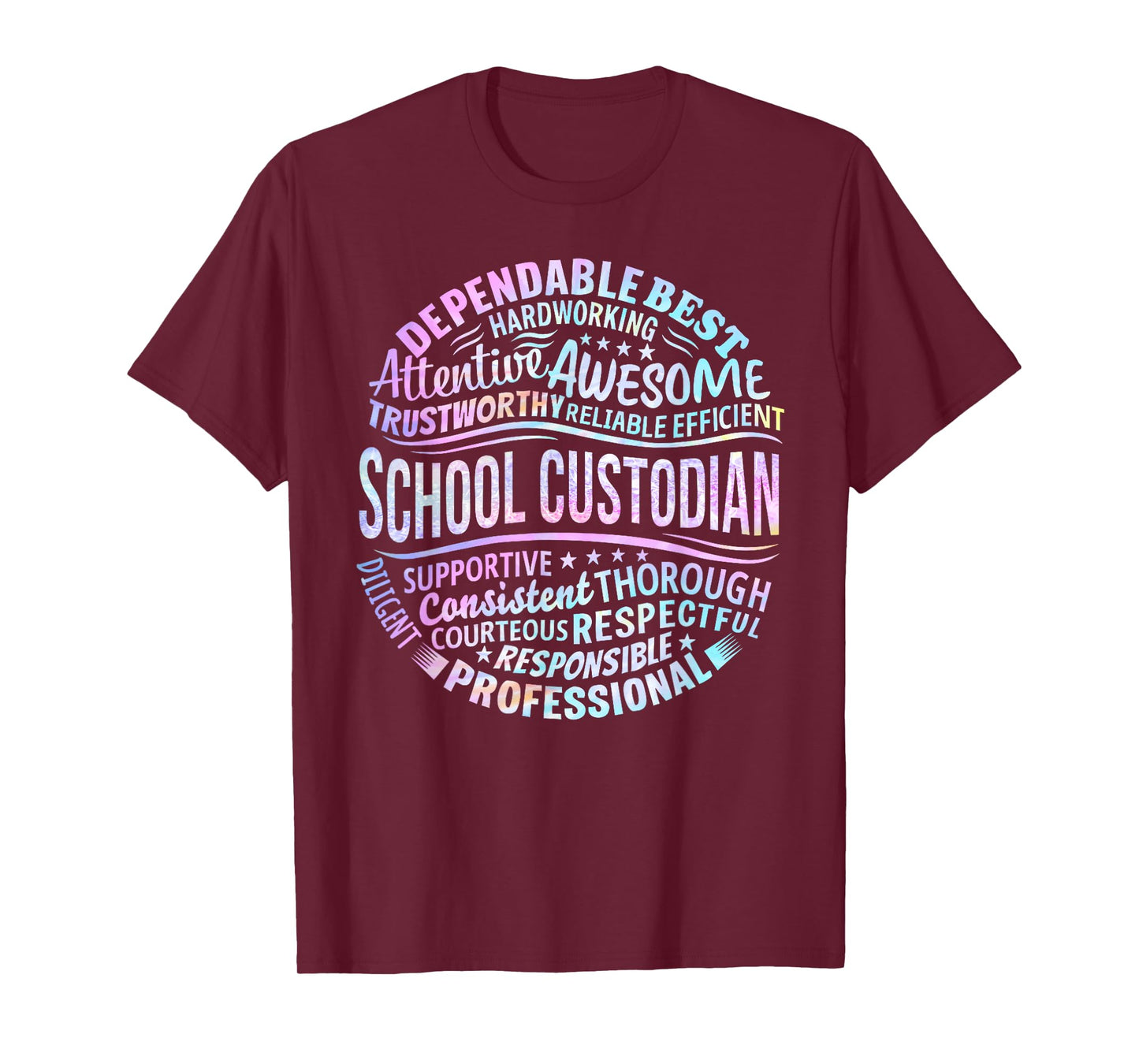 School Custodian Janitor Funny Appreciation Gift T-Shirt