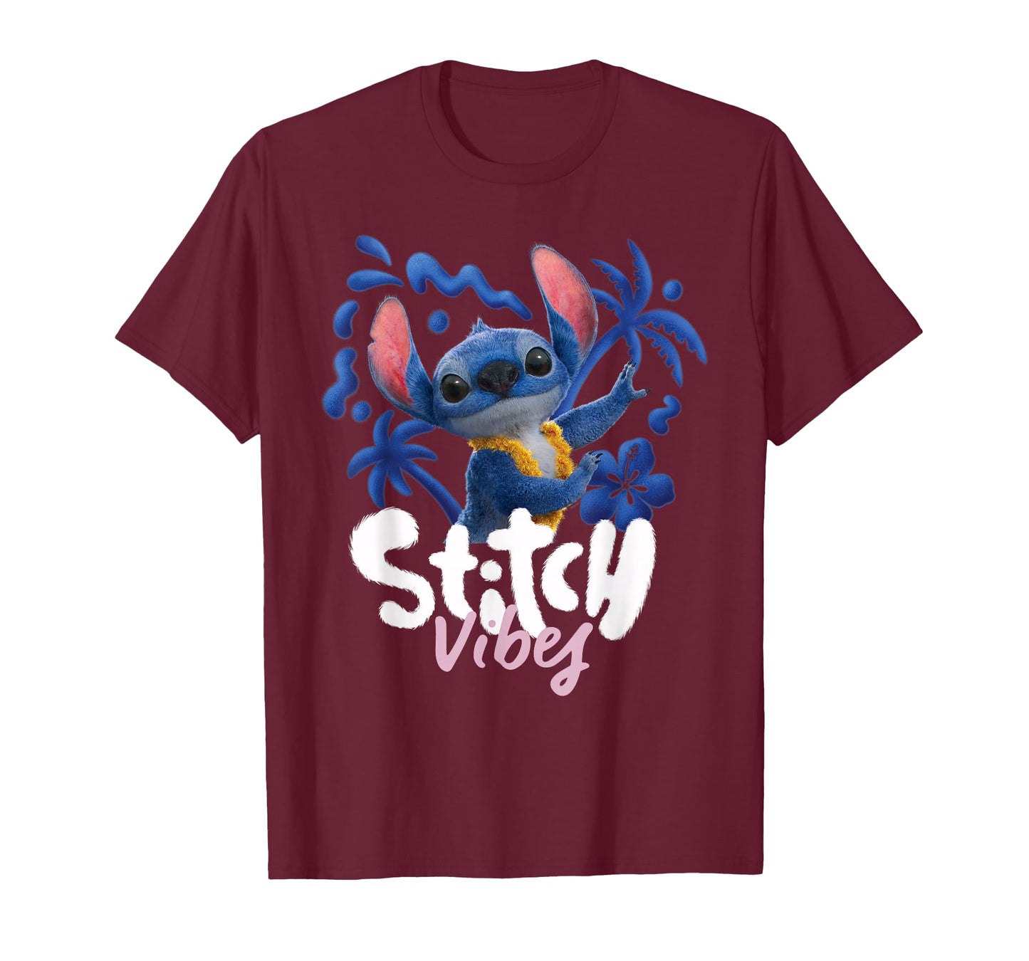 Disney Lilo & Stitch Live-Action Movie "Stitch Vibes" Hula T-Shirt