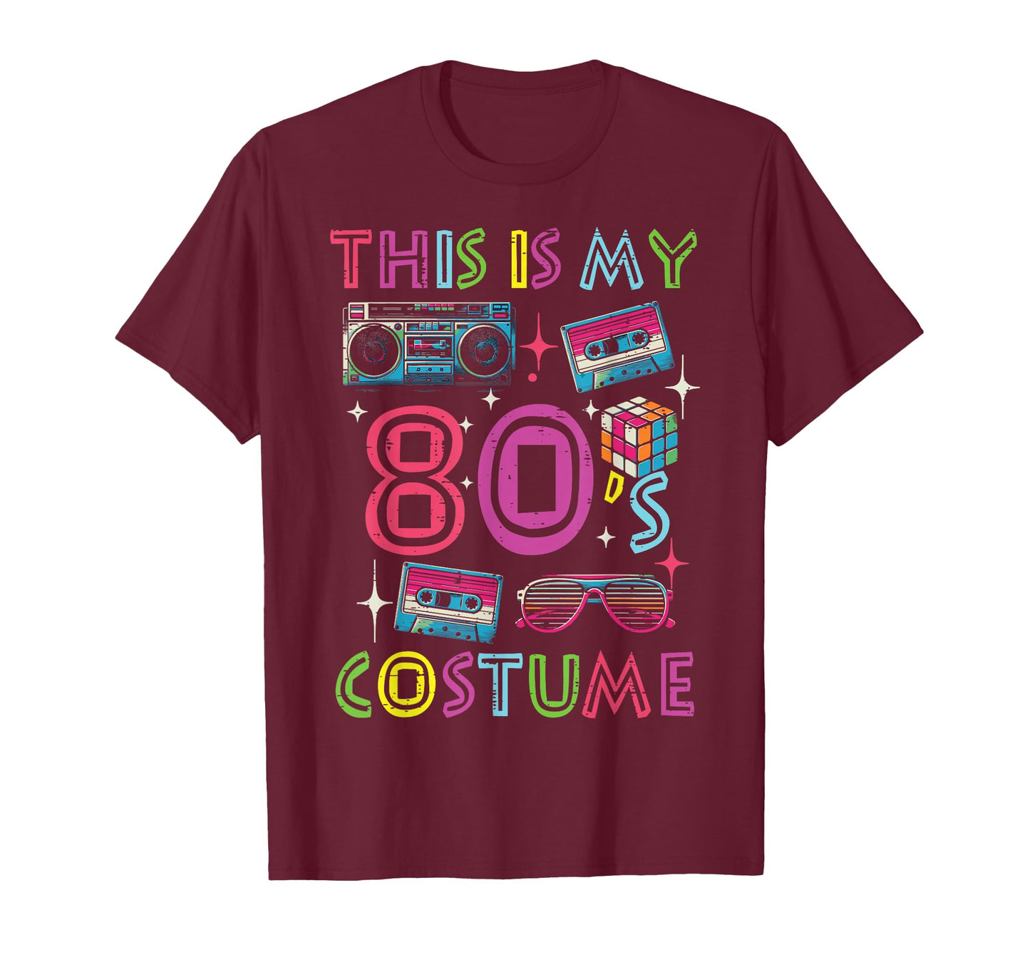 This My 80s Costume Cassette Vintage Throwback Women Men Kid T-Shirt