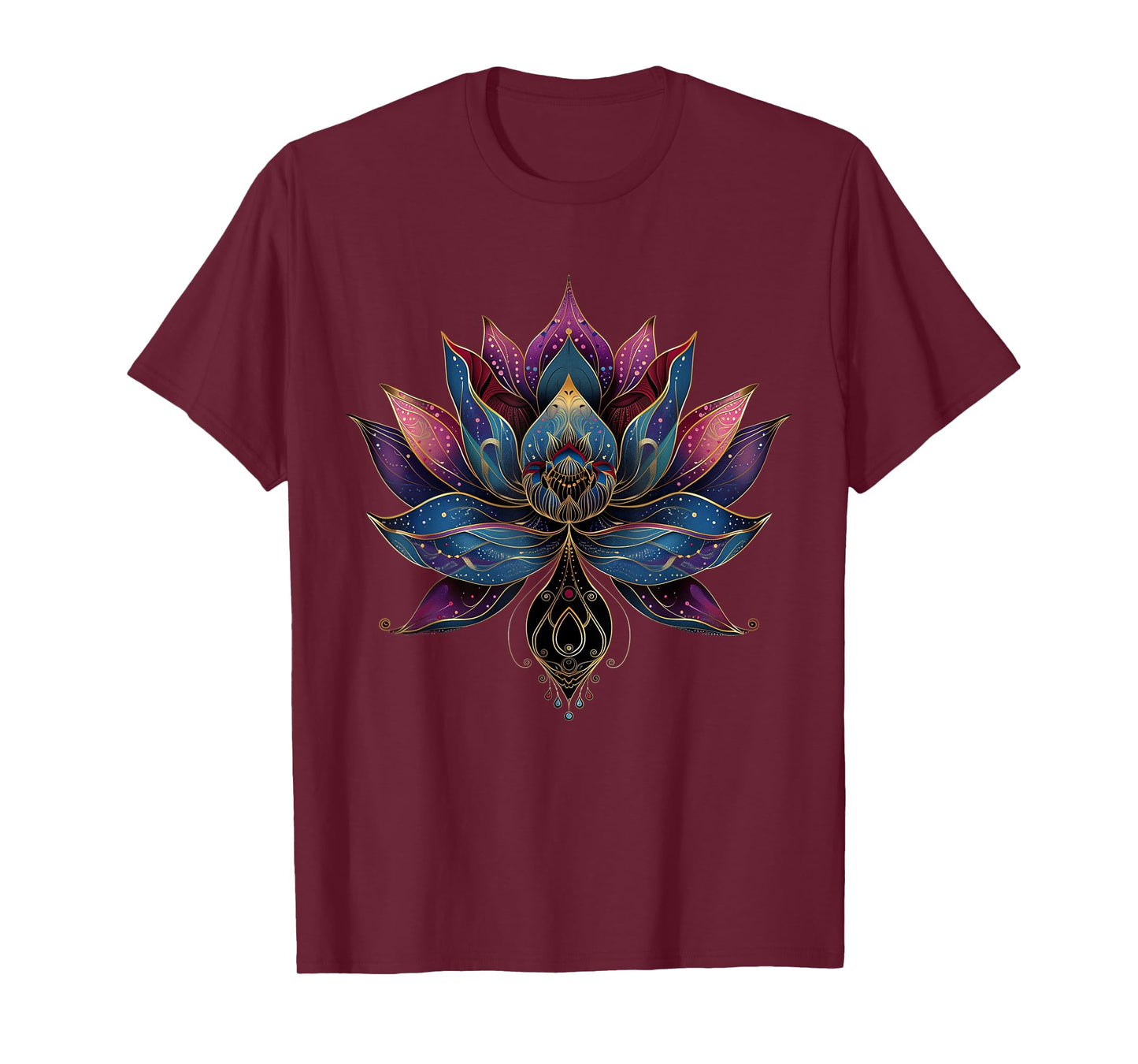 Lotus Flower Vintage Japanese Zen Buddhist Buddhism Yoga T-Shirt