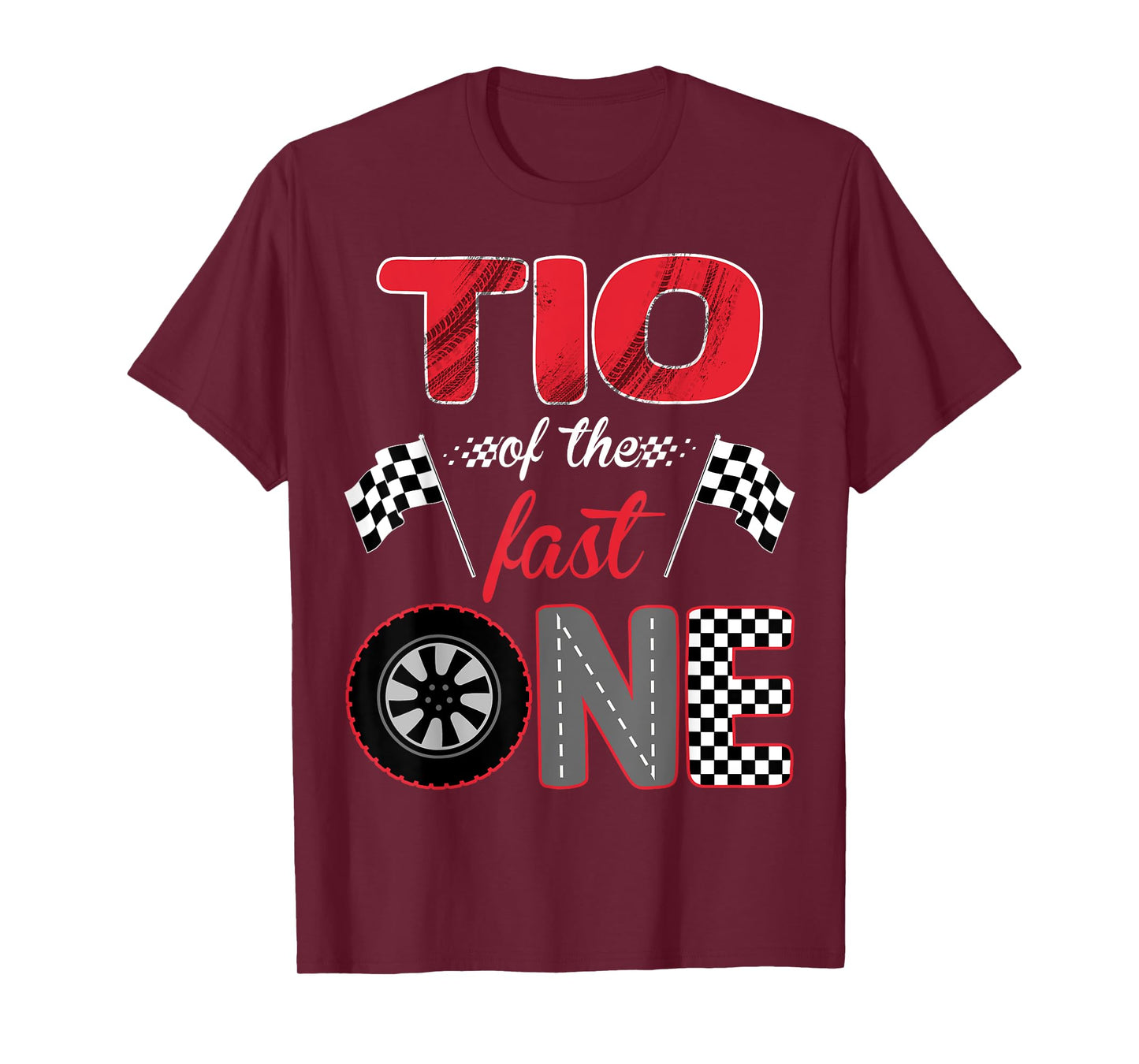 Tio Of The Fast One Birthday 1st Race Car Family T-Shirt
