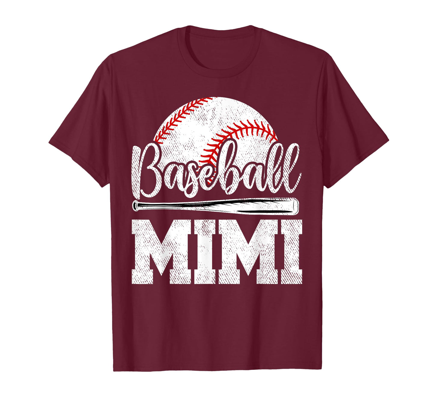 Baseball Mimi Baseball Player Game Day Mother's Day T-Shirt