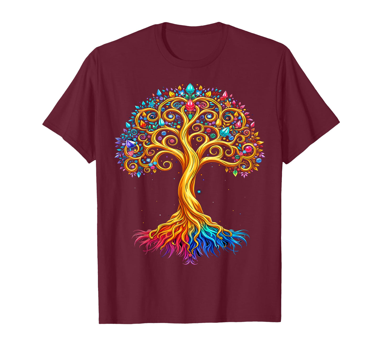Buddha Meditation Tree T-Shirt