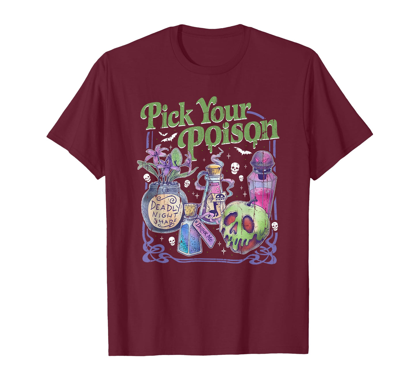 Pick Your Poison, Vintage Princess Halloween T-Shirt