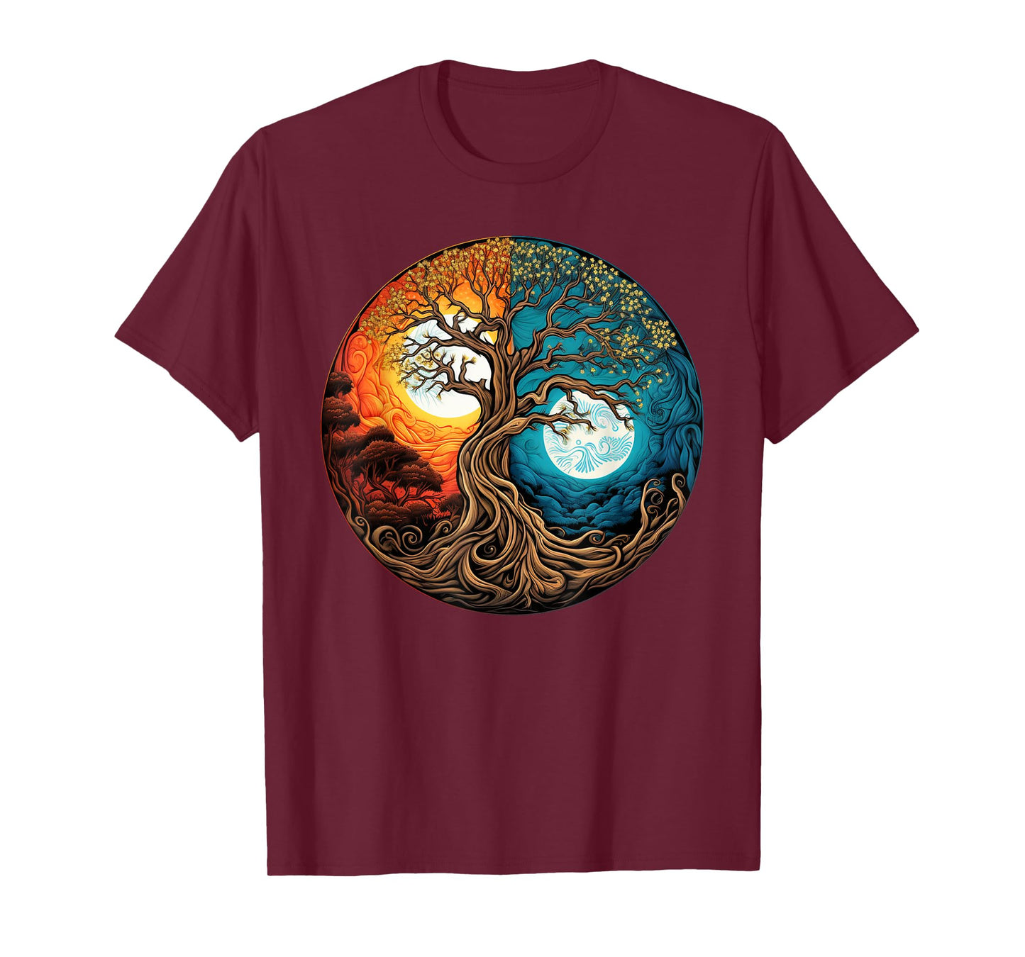 Yin Yang Tree of Life T-Shirt