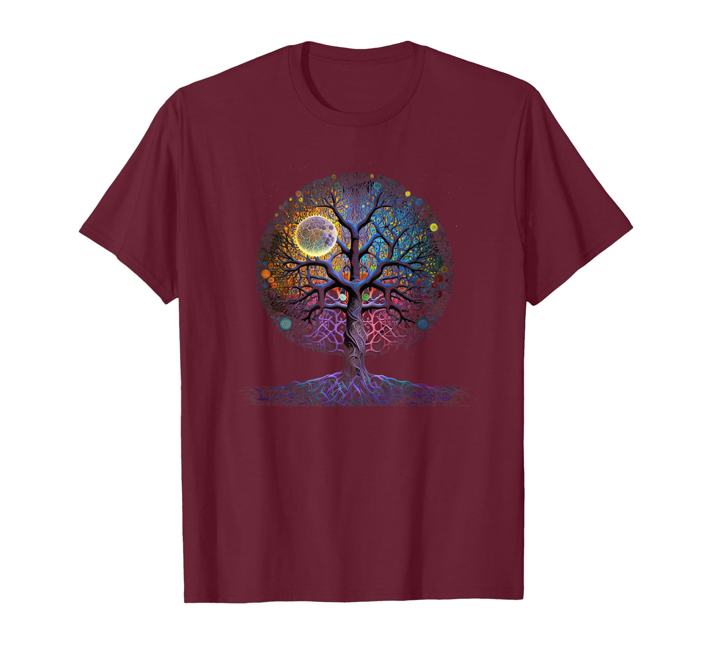 Tree Of Life Yoga Zen Namaste Meditation. T-Shirt