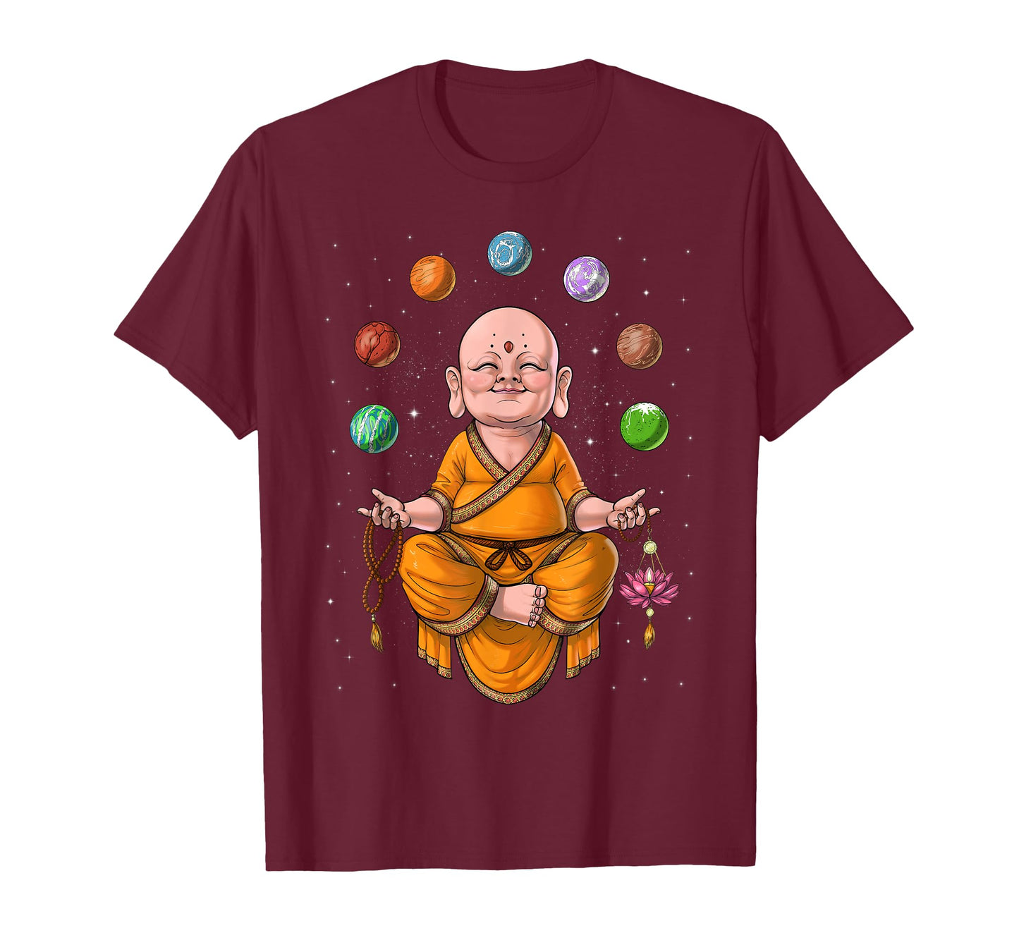 Baby Buddha Meditation Zen Yoga Spiritual Buddhist Buddhism T-Shirt
