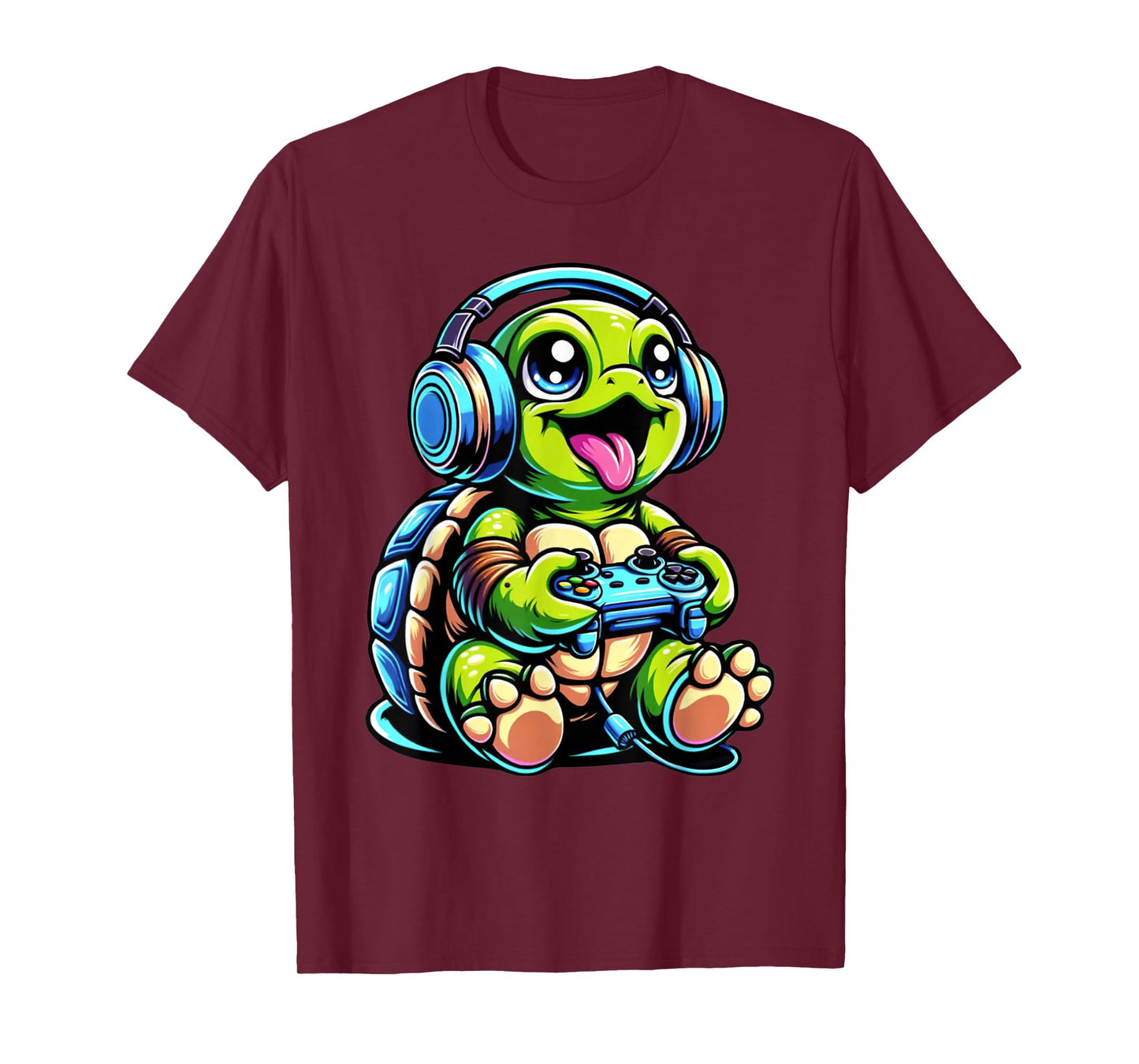 Funny Turtle Gamer Gaming Turtles Video Game T-Shirt