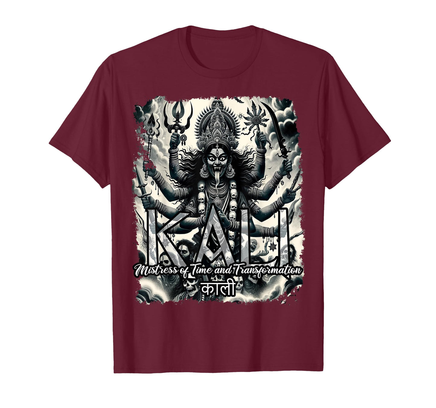 Kali Hinduism Goddess T-Shirt, Small
