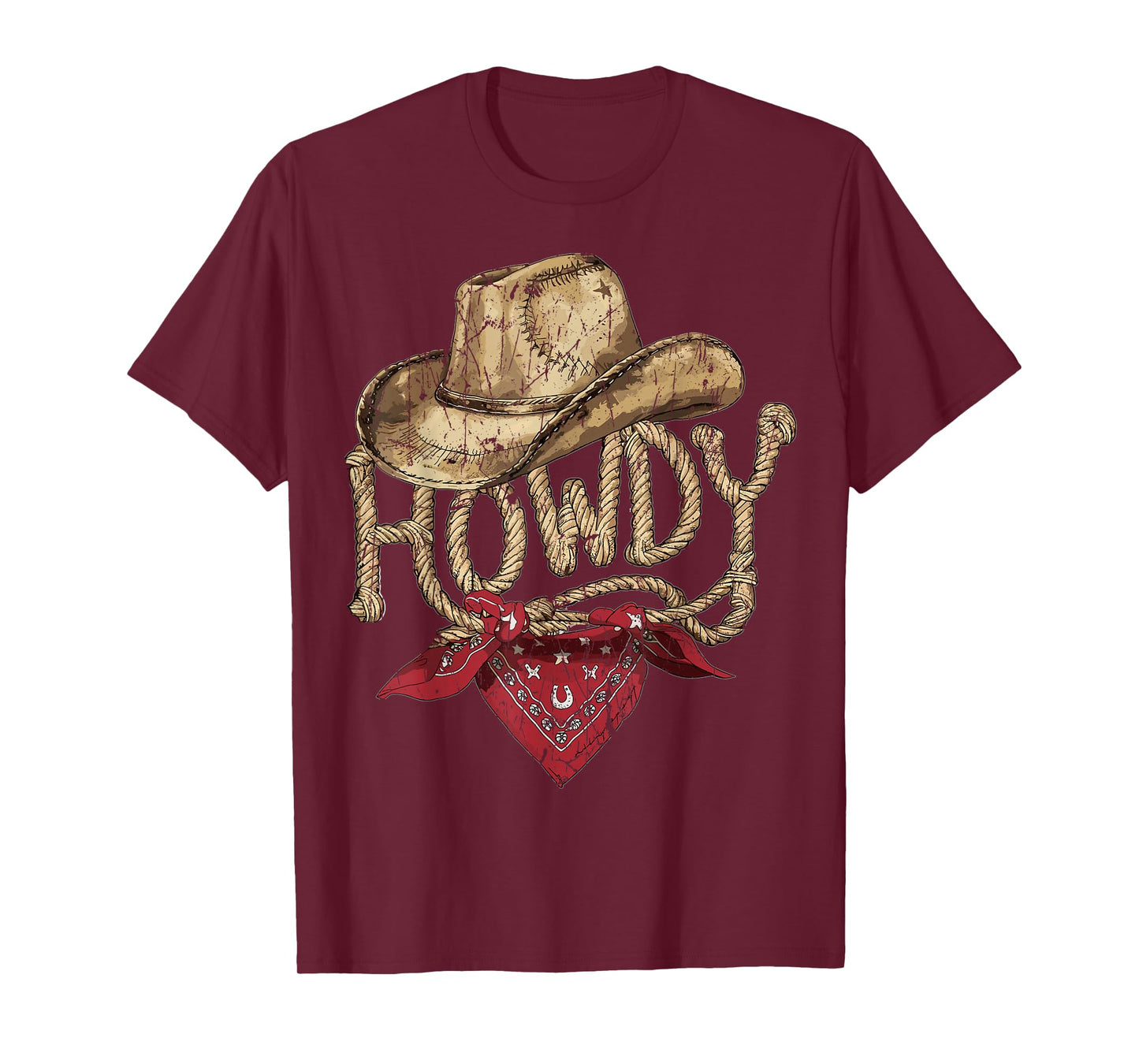 Western Cowboy Birthday Party Howdy Cowboy T-Shirt