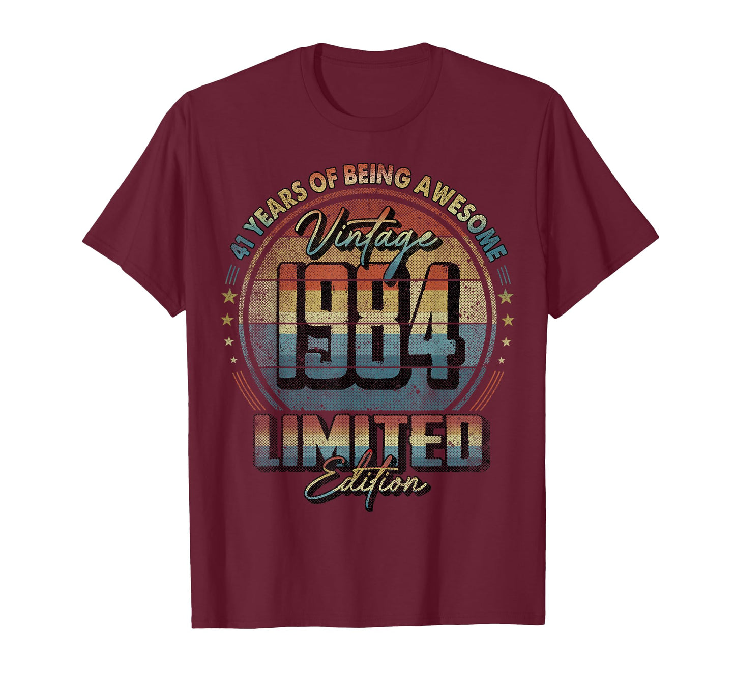 Vintage 1984 Limited Edition Shirt 41 year old 41st Birthday T-Shirt