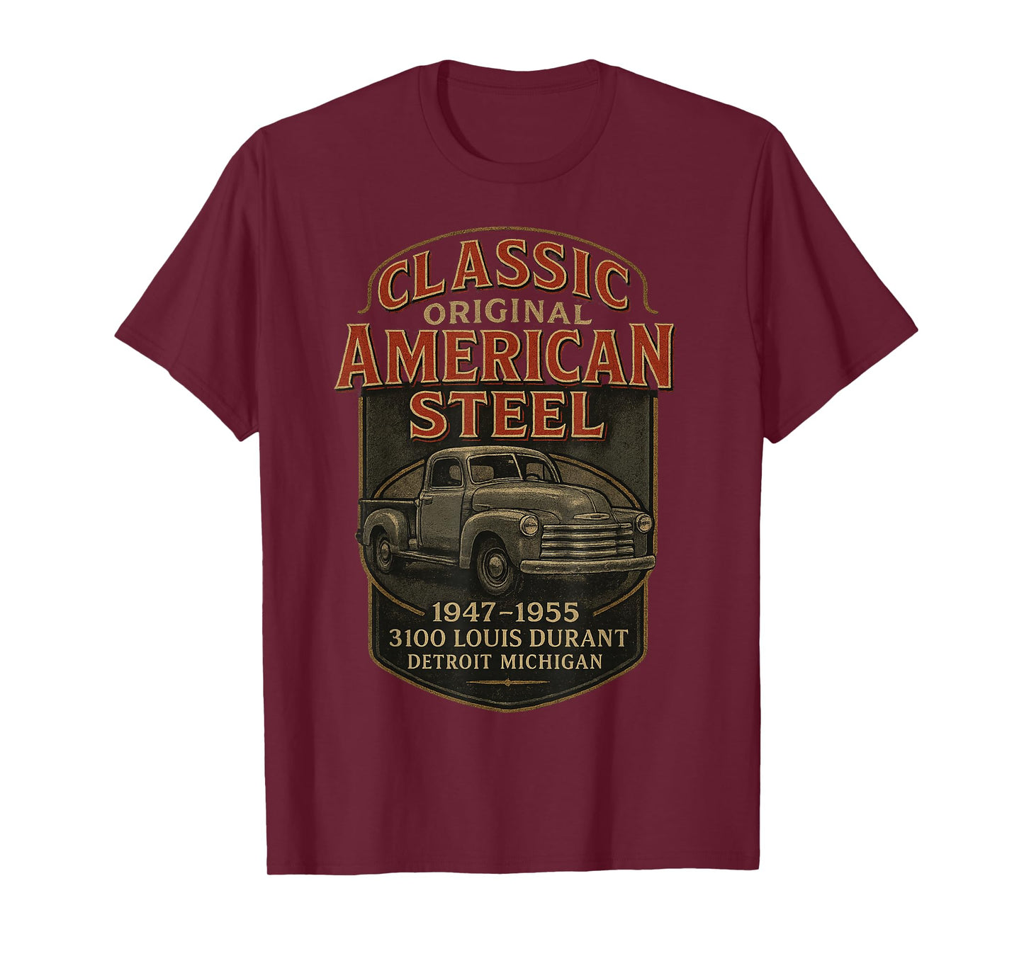 Vintage Classic Original American Old Pickup Truck 1940s Car T-Shirt