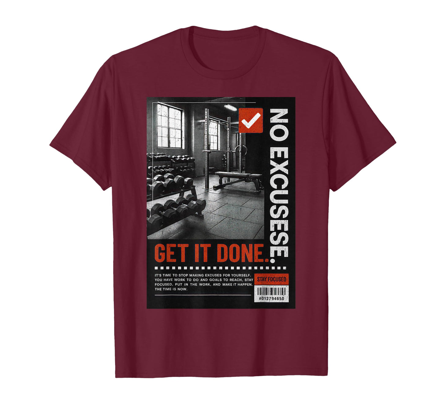 Y2K Fitness Quote Gym Training Discipline Yoga Sport Workout T-Shirt
