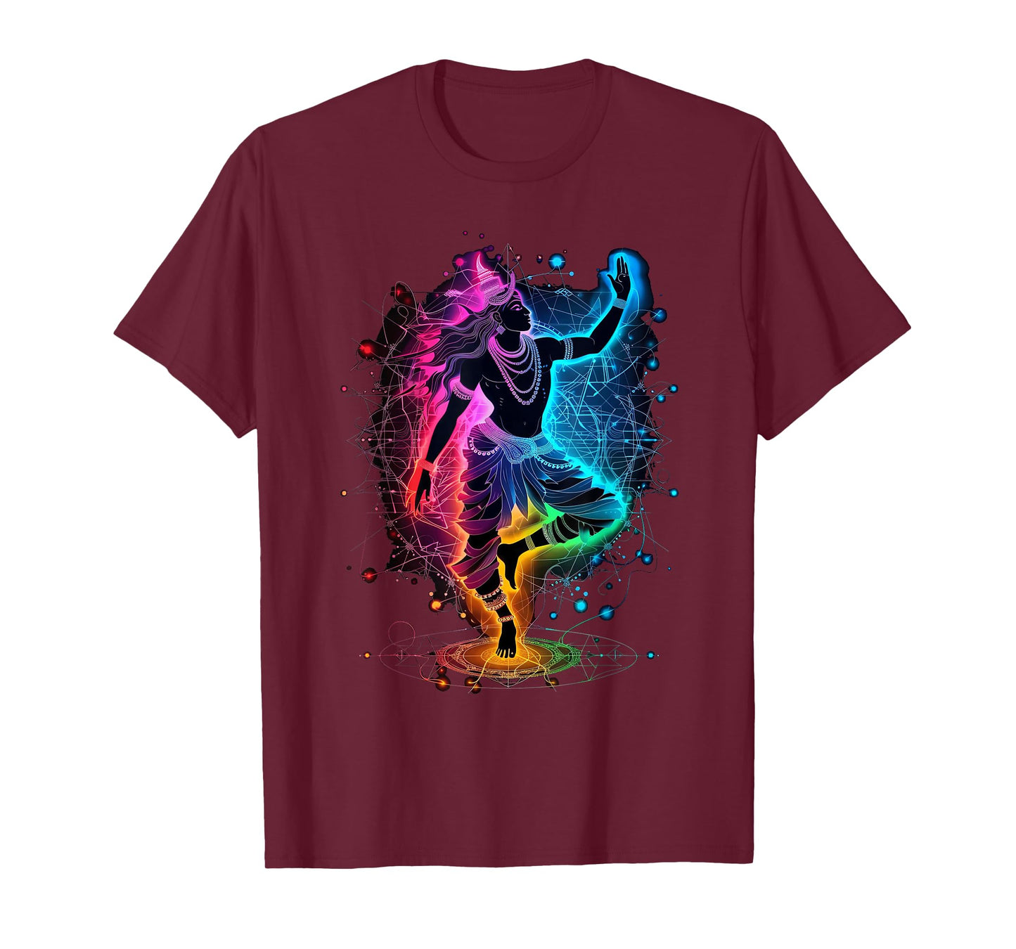 Shiva spiritual hindu god tandava dance yoga meditation T-Shirt