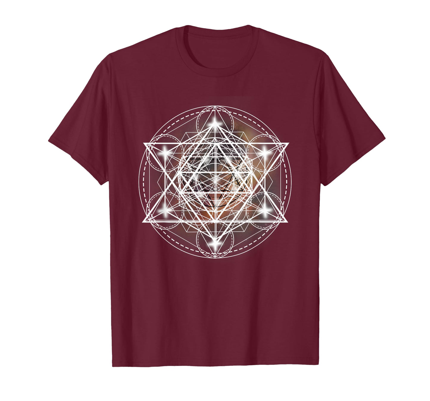 Metatron Cube Sacred Geometry Shirt - Spiritual Yoga T-Shirt