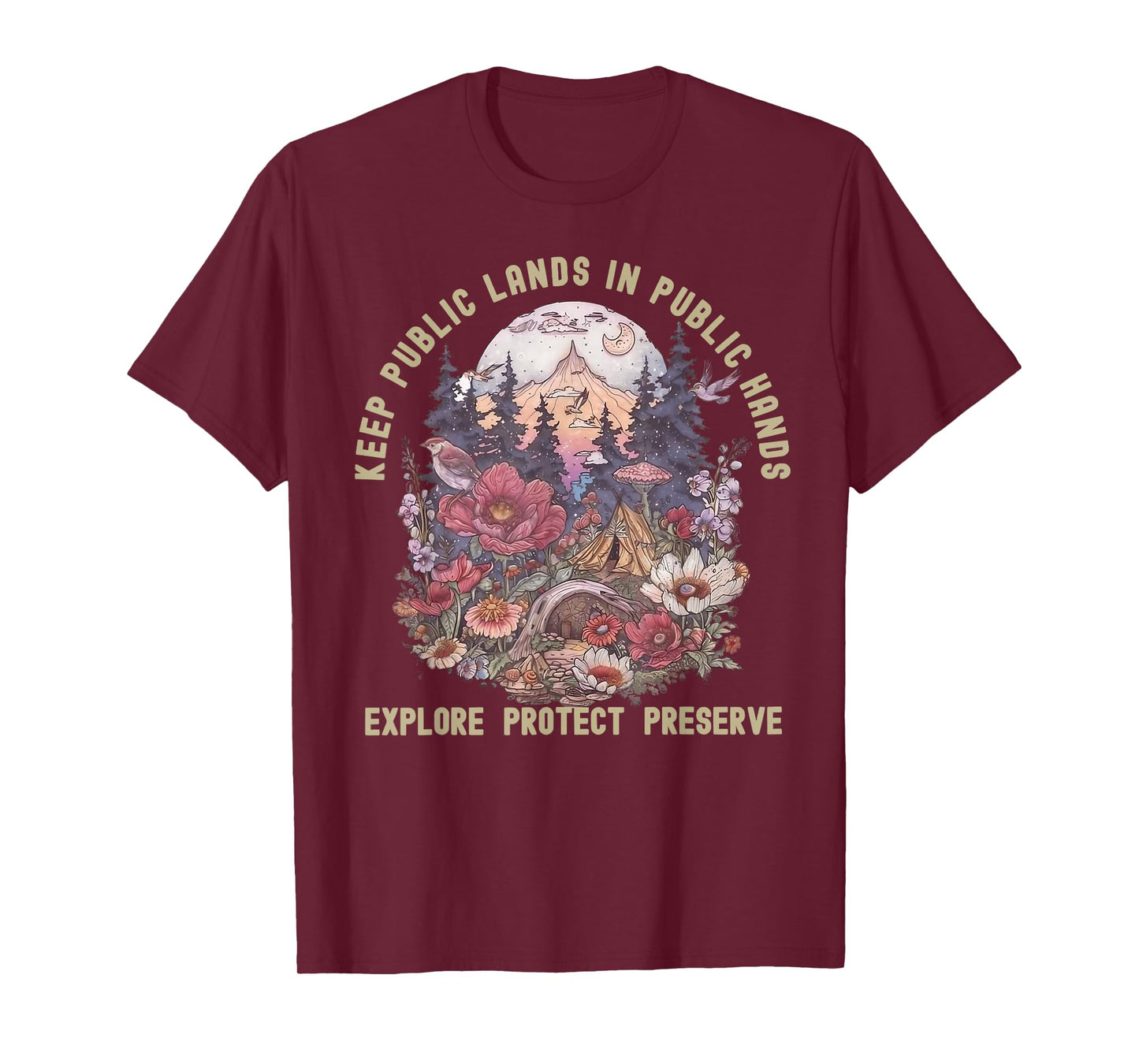 Keep Public Lands In Public Hands Protect Our National Parks T-Shirt