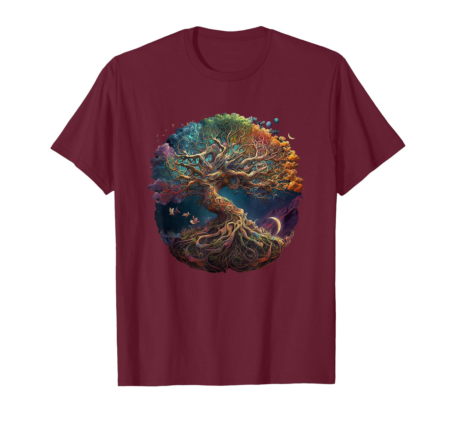Tree Of Life Gift The Tree Of Life Meditation T-Shirt