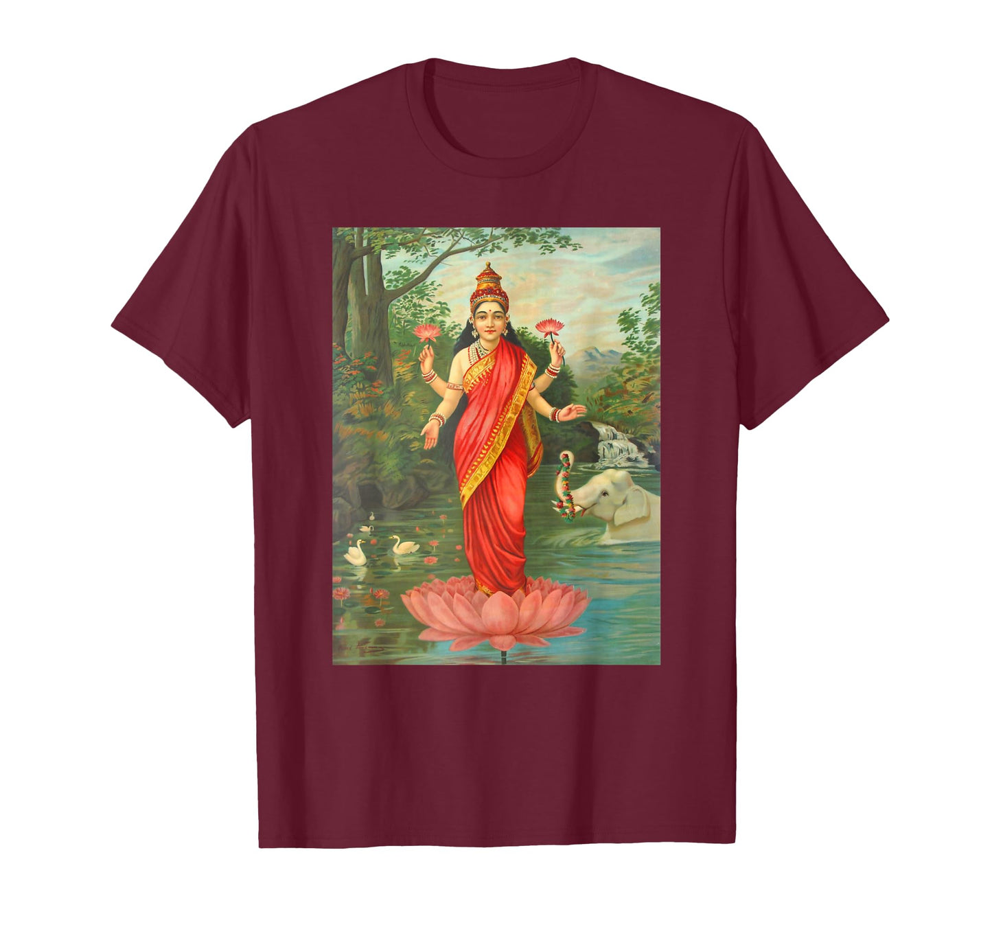 Goddess Lakshmi Painting T-Shirt