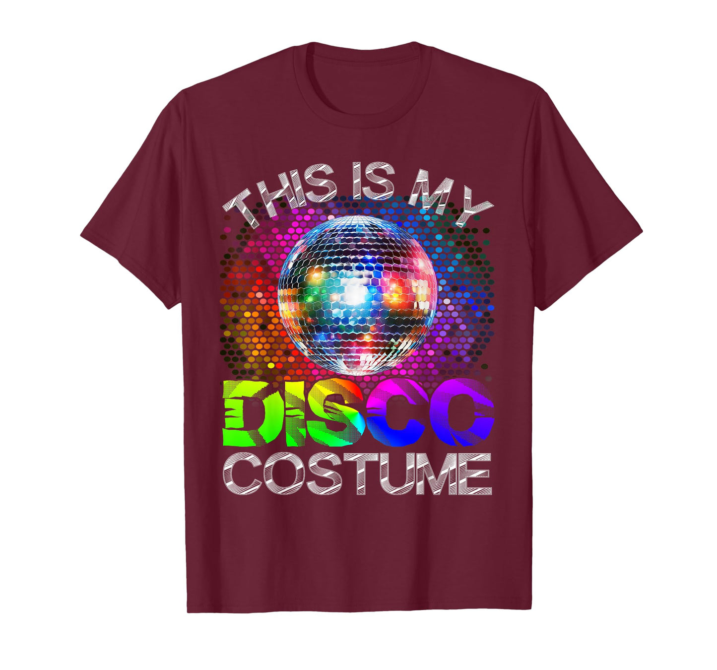This Is My Disco Costume - 1970s Funky Party 70s Groove T-Shirt