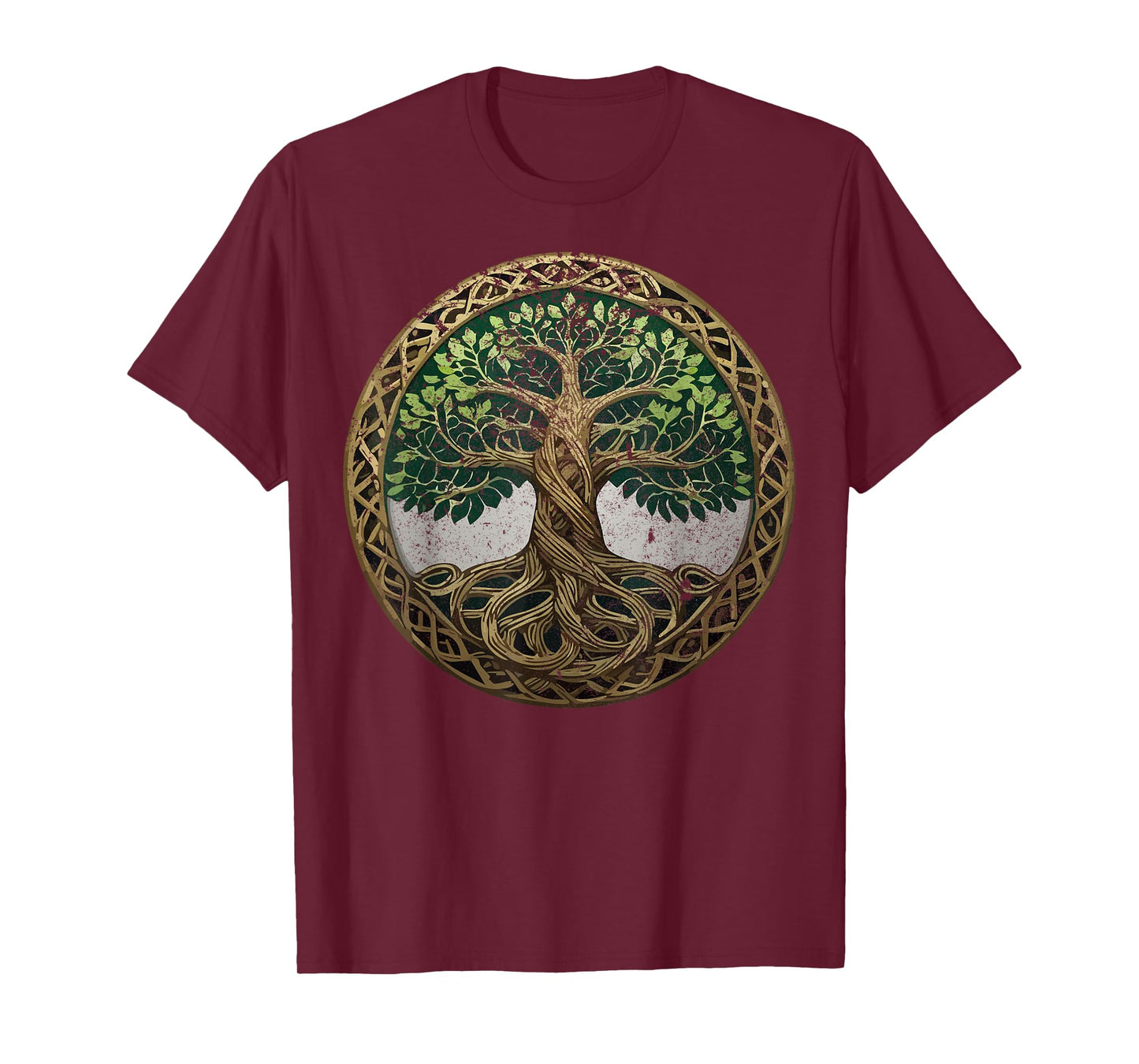 Tree of Life Nordic Viking Celtic Odin Symbol T-Shirt