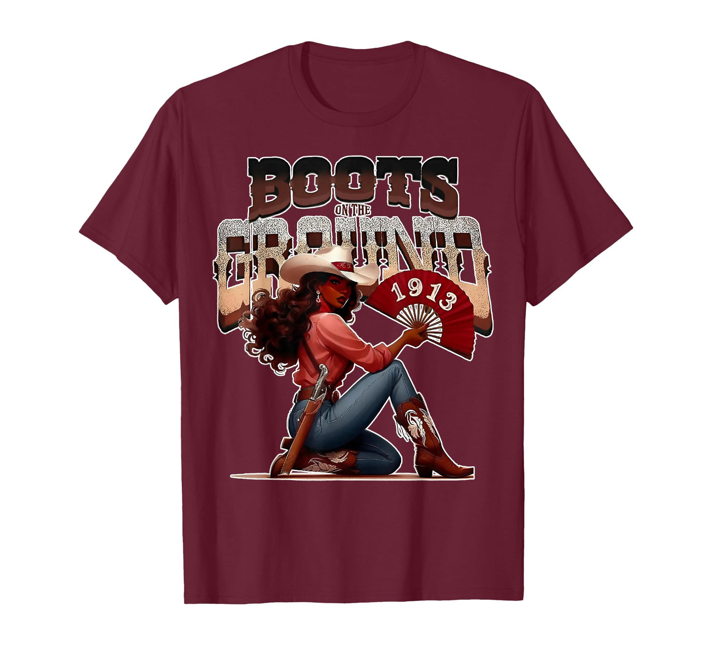 Boots On The Ground Where Them Fans At T-Shirt
