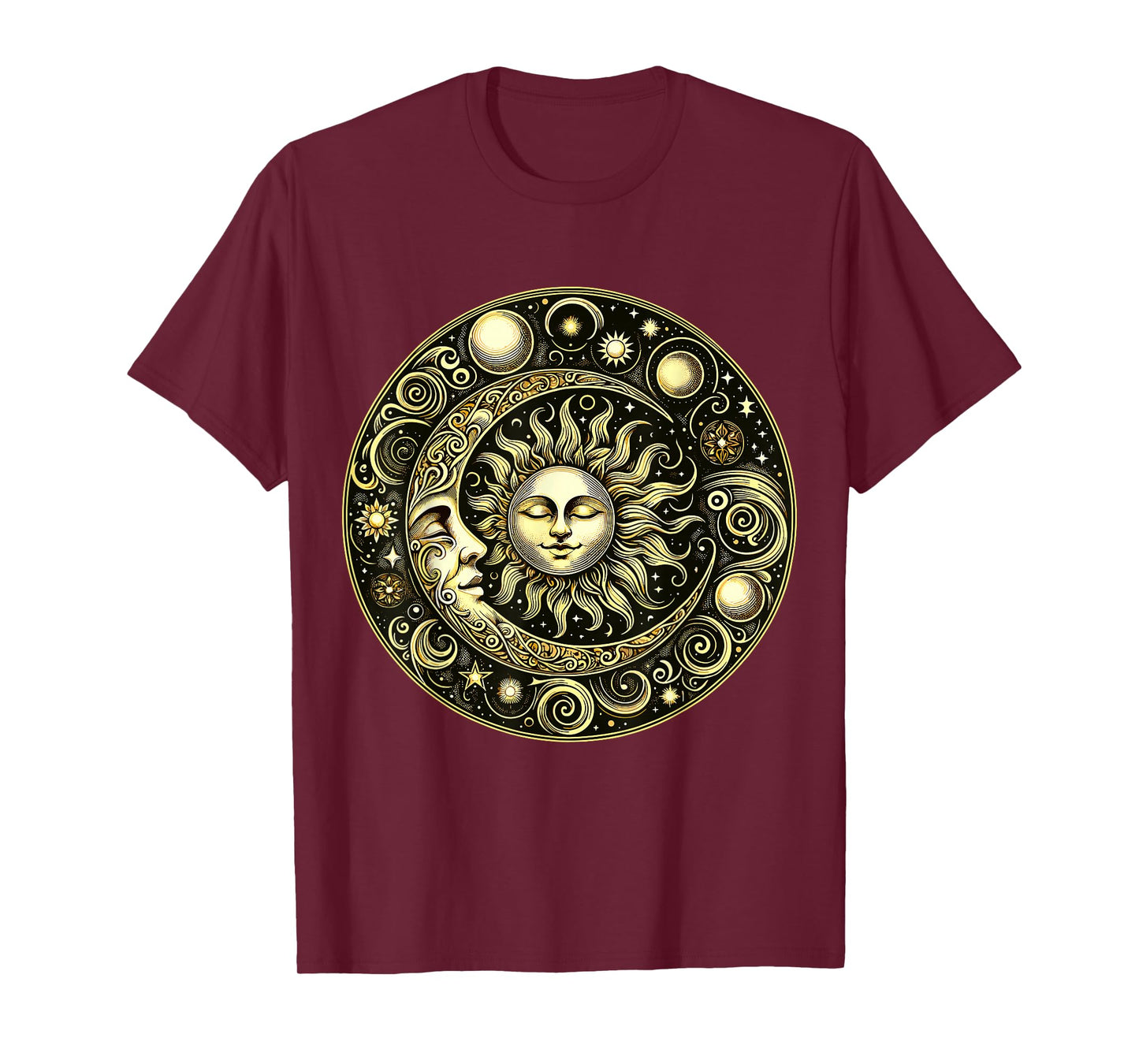 Celestial Moon and Sun T-Shirt
