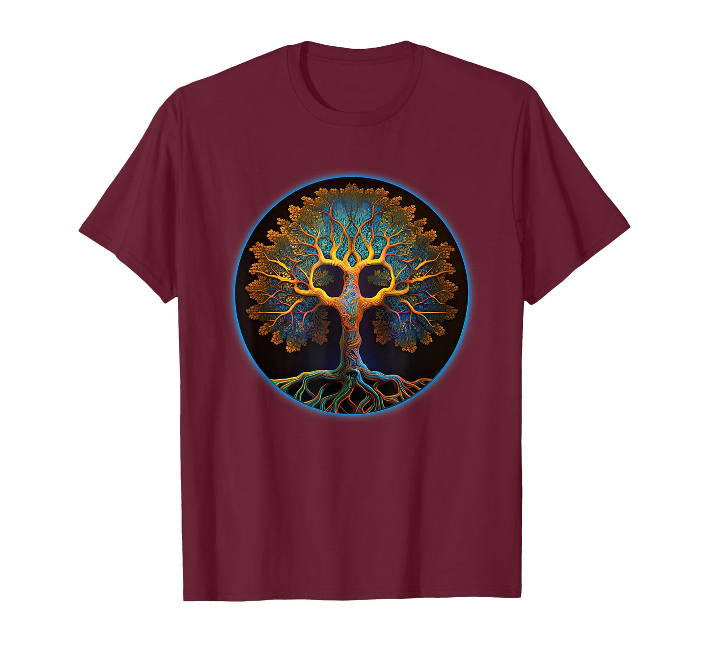 Tree Of Life Yoga Zen Namaste Meditation T-Shirt