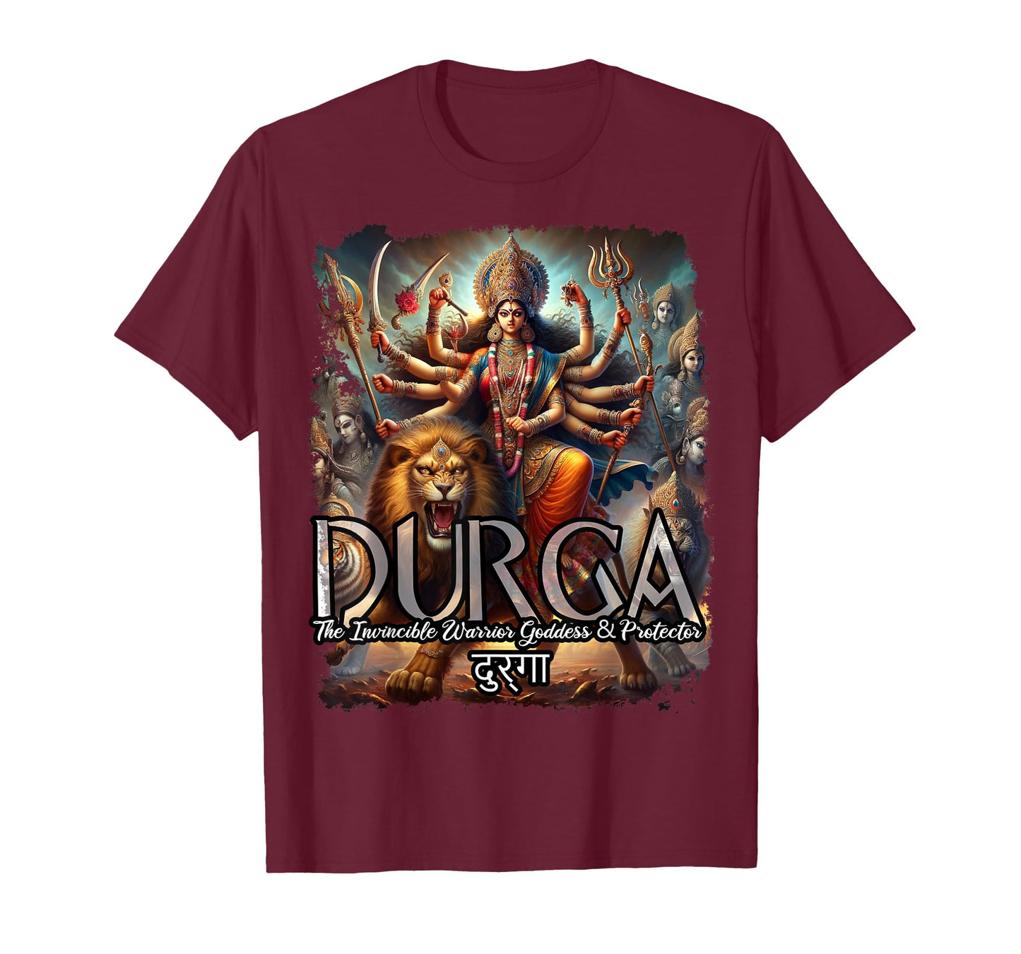 Durga Goddess Hindu Mythology T-Shirt